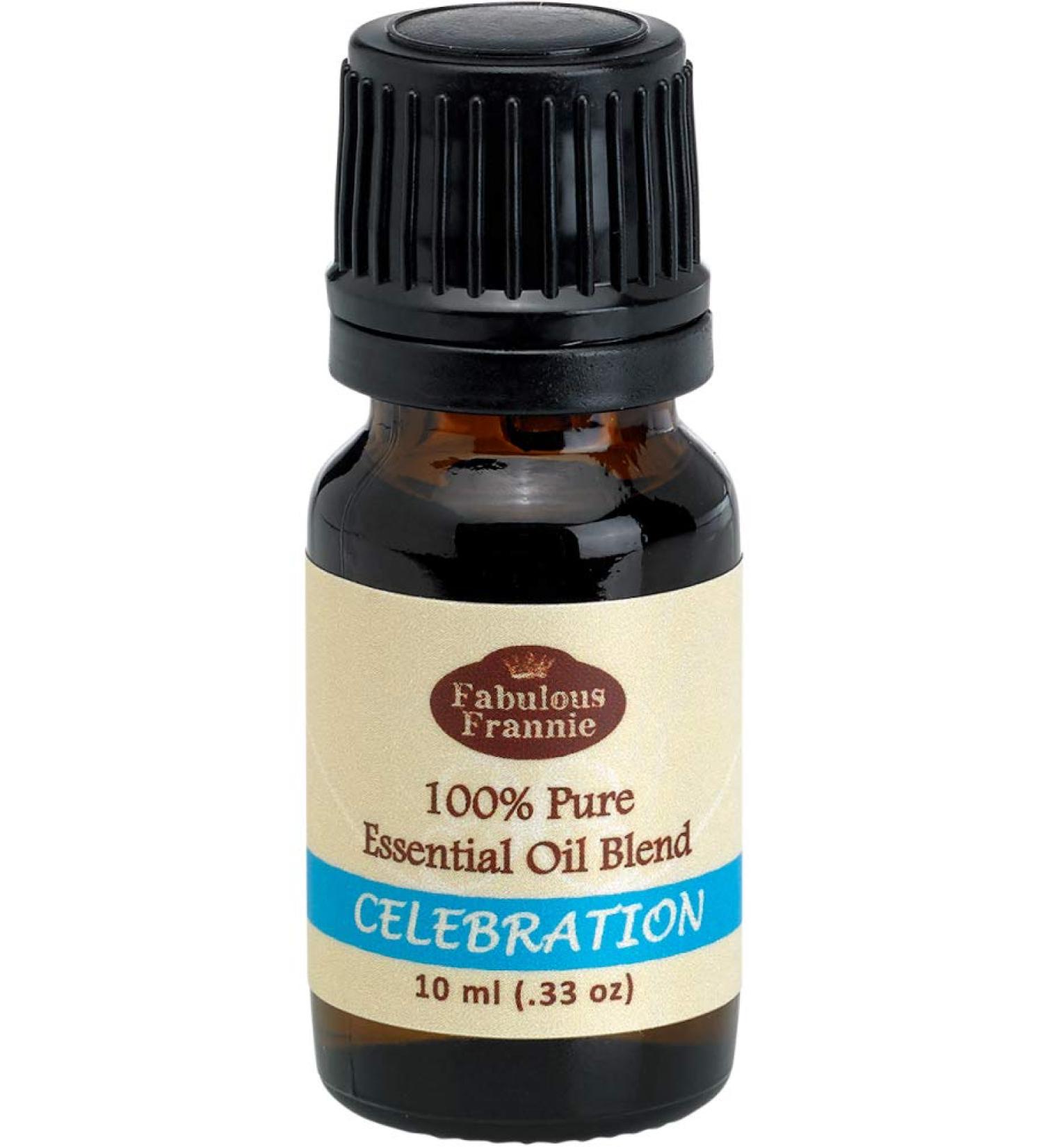 Fabulous Frannie Celebration Essential Oil Blend 100% Pure Undiluted Essential Oil Blend of Lemon Pine and Lavender 10ml (Pack of 1)