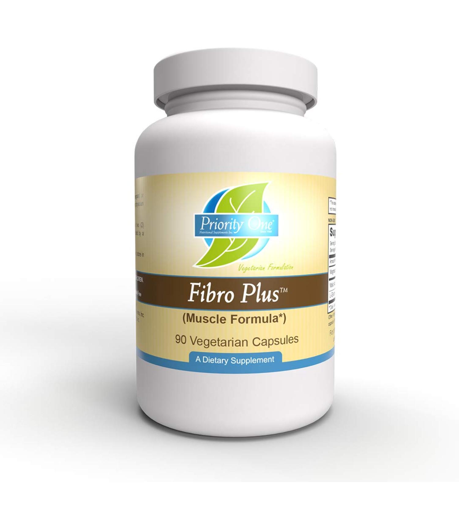 Priority One Vitamins Fibo Plus 90 Capsules - Magnesium Muscle Formula* - Buy Online on GoSupps.com