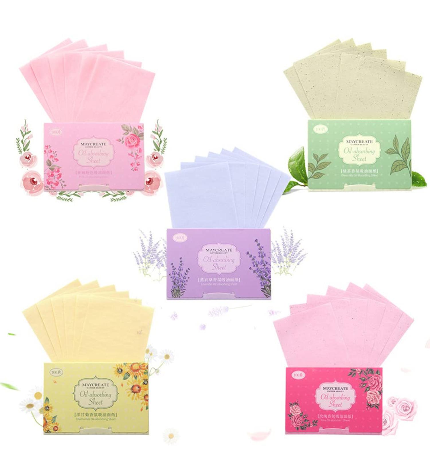 Luxshiny Paper Oil Blotting Sheets - 500pcs for Face, Absorbing Tissues, Reusable Pads, Oily Skin, Makeup Blotting - Facial Travel Supplies - Buy Online on GoSupps.com