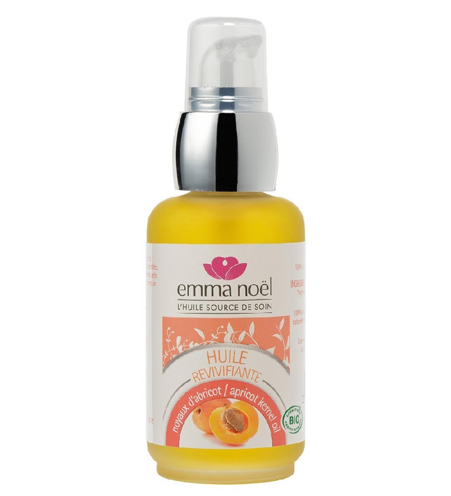 Emma Noël Virgin Apricot Kernel Oil Cosmebio 50 ml