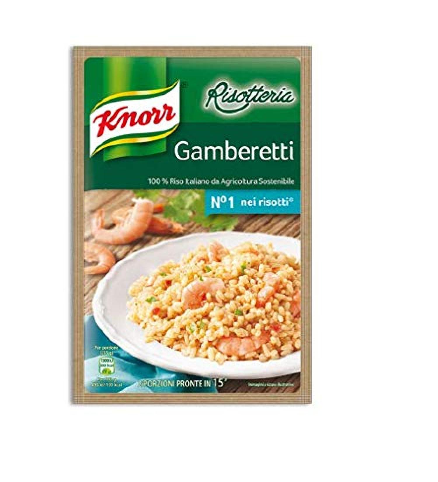Knorr Knorr Risotto Gamberetti Shrimp Rice 175g 100% Italian