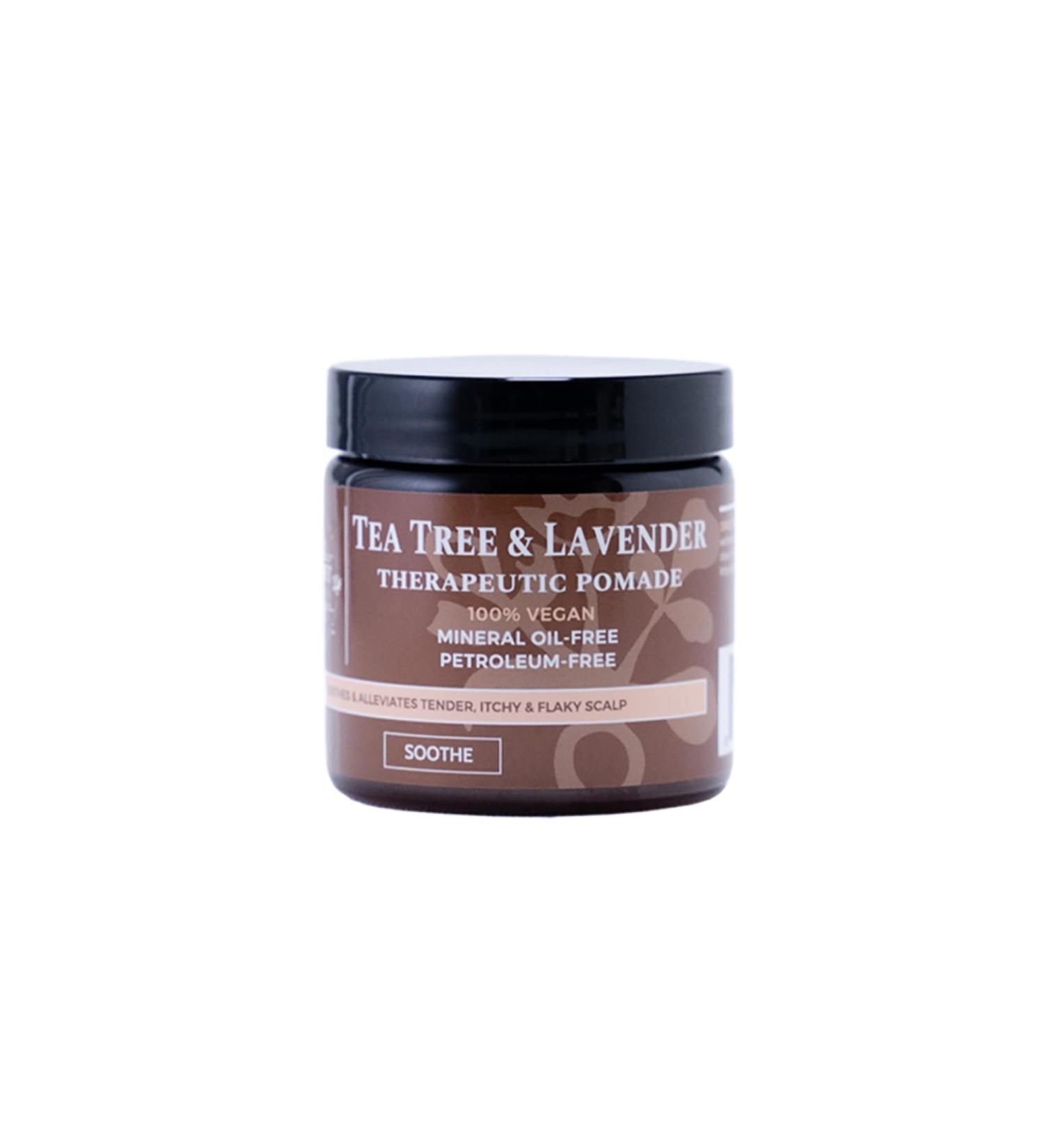 Buy Qhemet Biologics Tea Tree & Lavender Therapeutic Pomade - Anti-Dandruff Scalp Treatment for Dry & Itchy Scalp (4 oz) - International Shipping Available - Buy Online on GoSupps.com