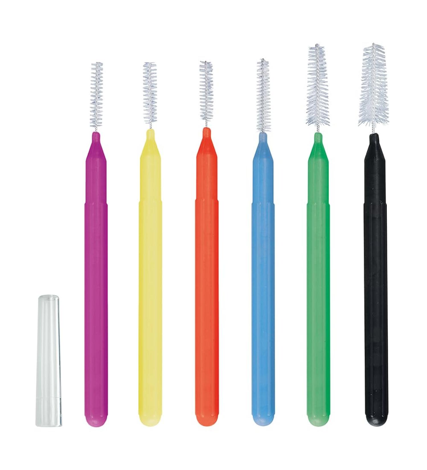 Wellsamed MiniPik Interdental Brushes Set - 10 Pieces ISO 2-7 2.2-6.0mm for Effective Oral Hygiene - Buy Online on GoSupps.com