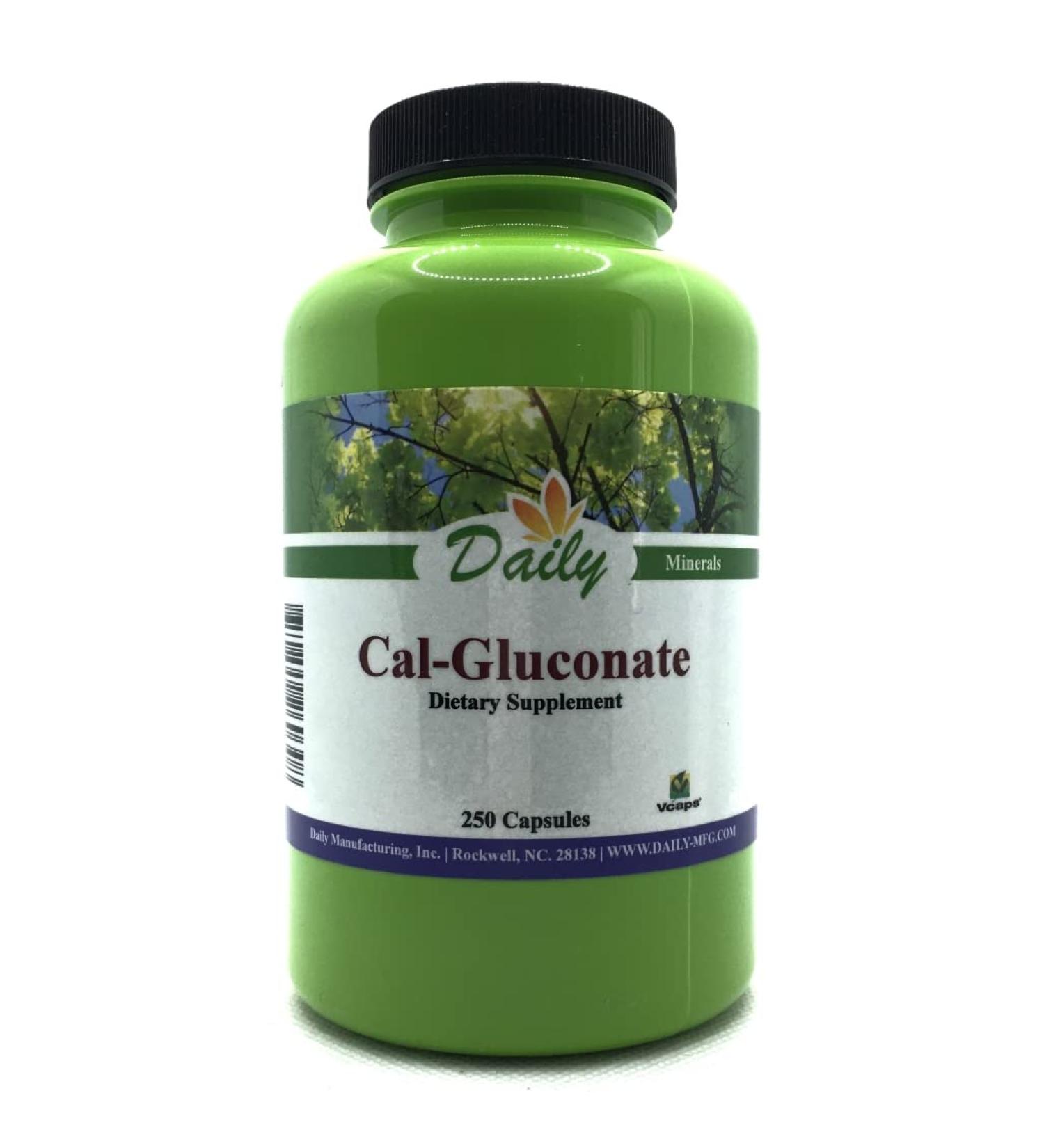Daily Manufacturing Calcium Gluconate  - Buy Online on GoSupps.com