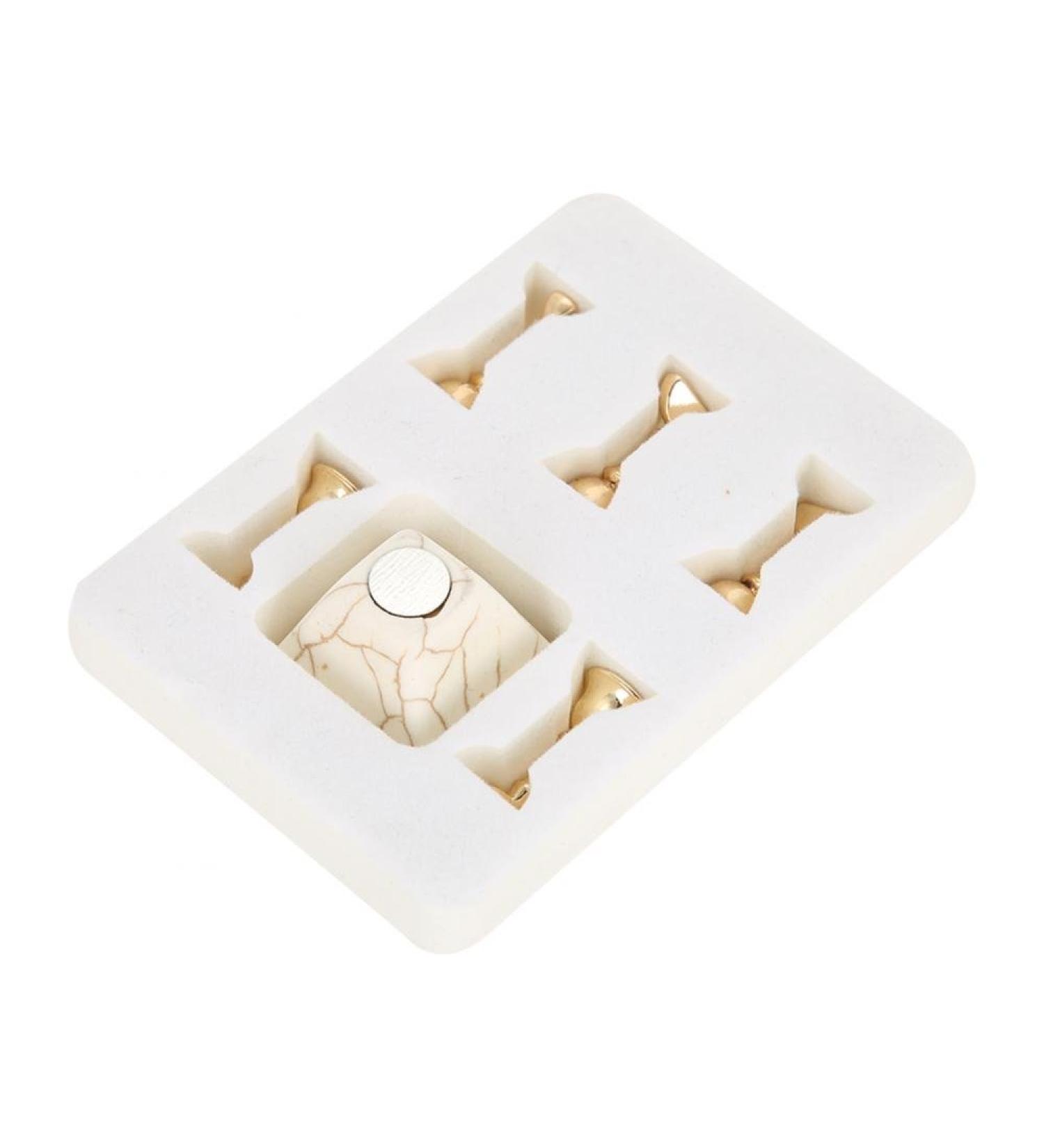 Buy Dekaim Magnetic Nail Tip Practice Stand Base - Alloy Holder for Nail Art Display | Manicure Tool Kit (White) - International Shipping Available - Buy Online on GoSupps.com