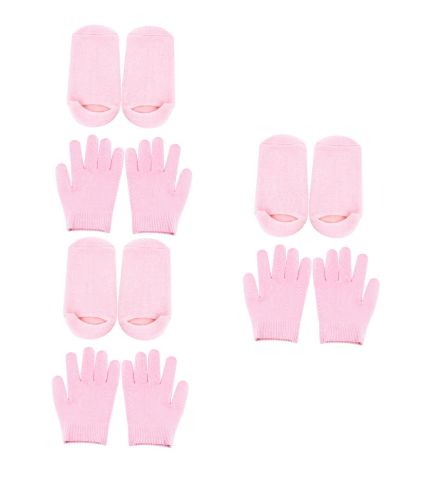 FRCOLOR 6 Pairs Moisturizing Gloves Moisturizing Socks Ladies Socks Hand Moisturizer Gloves Hydrating Gloves Gloves Cotton Gloves Gel Gloves Gel Socks Feet Aloe Foot Mask Hand Mask - Buy Online on GoSupps.com