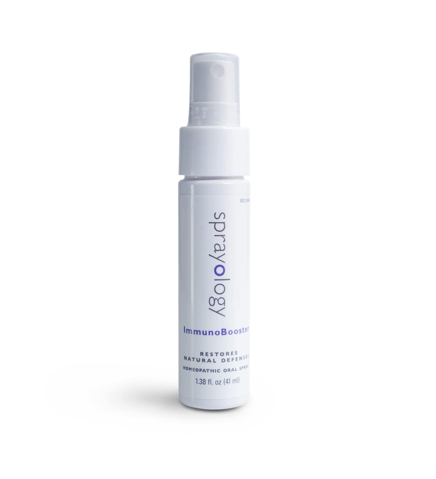 ImmunoBooster: All-Natural Homeopathic Oral Spray for Immune Support - Gluten & Lactose Free - 30-Day Supply - Buy Online on GoSupps.com