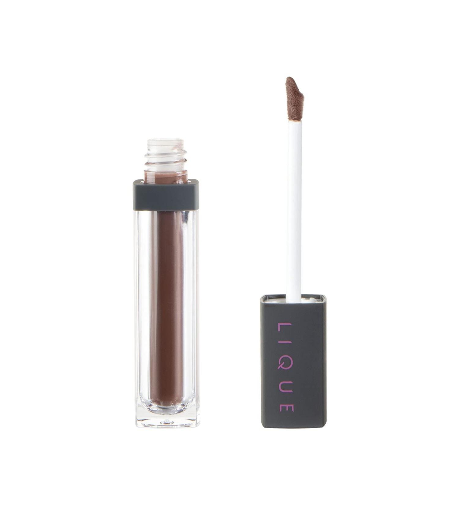 LIQUE Cosmetics Lip Gloss  Non-Sticky  Vegan Formula Infused with Pigment & Ultra-Fine Shimmer  Exposed  0.22 Fl Oz. - Buy Online on GoSupps.com