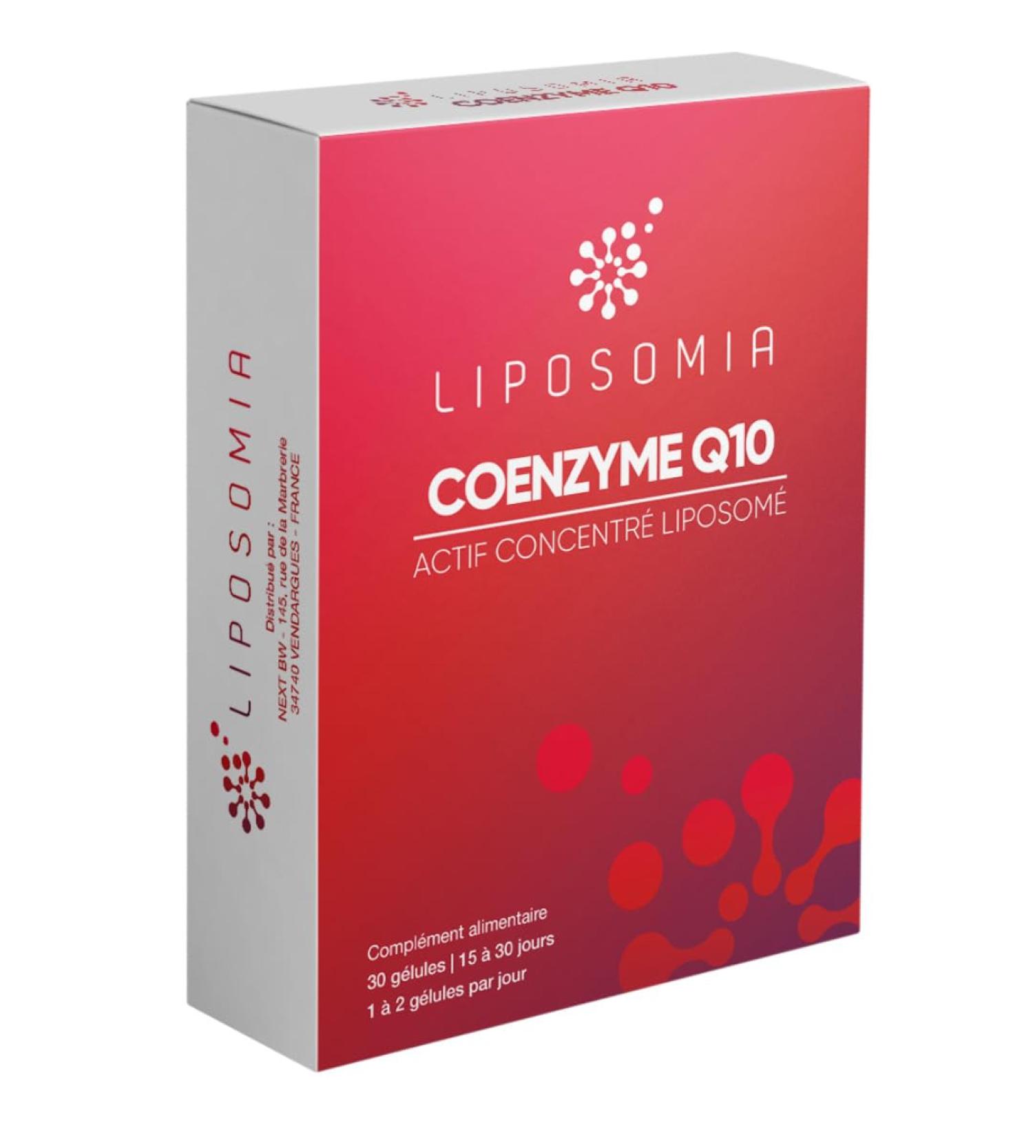 Prescription Nature - COENZYME Q10 LIPOSOMIA - Compl ment Alimentaire - Actif Concentr Formule 100% Liposom e - Fabrication Fran aise - 30 G lules