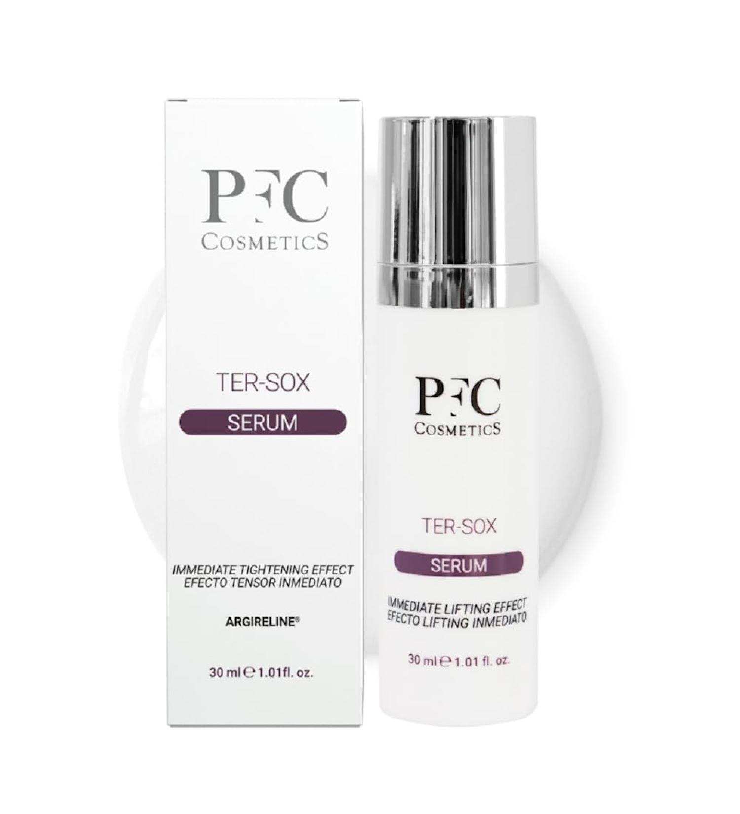 PFC Cosmetic Ter-Sox Serum Botox Effect Face Serum 30 ml Anti-aging treatment with Argireline Natural anti-aging gentle cream Personal care for face and skin - Buy Online on GoSupps.com