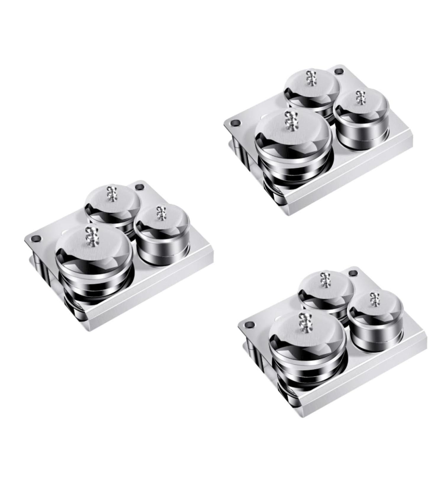 FRCOLOR 9 Pieces Manicure Tableware Stainless Steel Cup Powder Cup for Nail Art Manicure Acrylic Glass Manicure Tinting Bowls Manicure Stainless Steel Cup Stainless Steel Container Metal - Buy Online on GoSupps.com