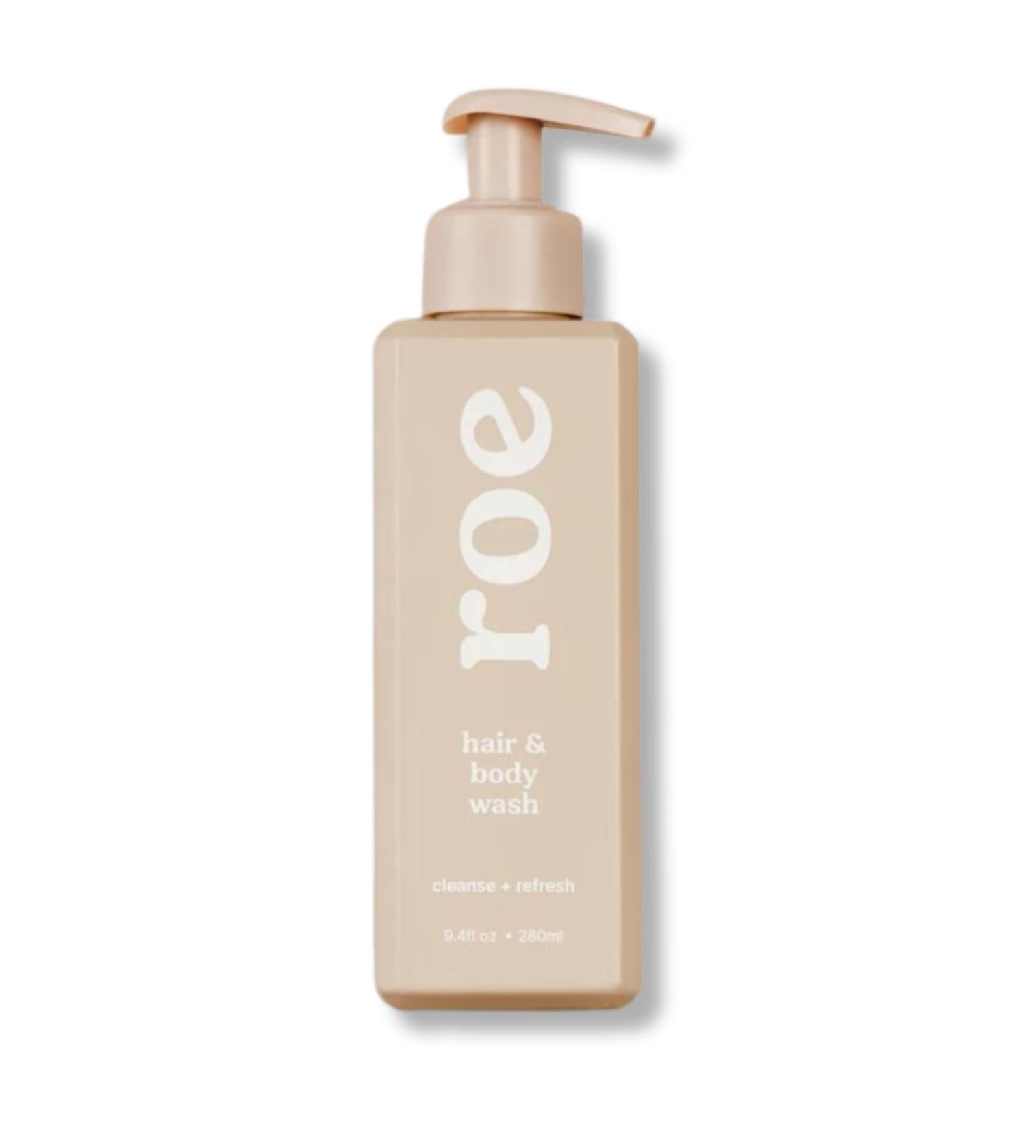 Roe Wellness Toddler & Baby Body Wash & Shampoo | Moisturizing Fragrance-Free Sensitive Skin | Natural Vanilla Clean Ingredients | 9.4 fl oz - International Shipping Available - Buy Online on GoSupps.com