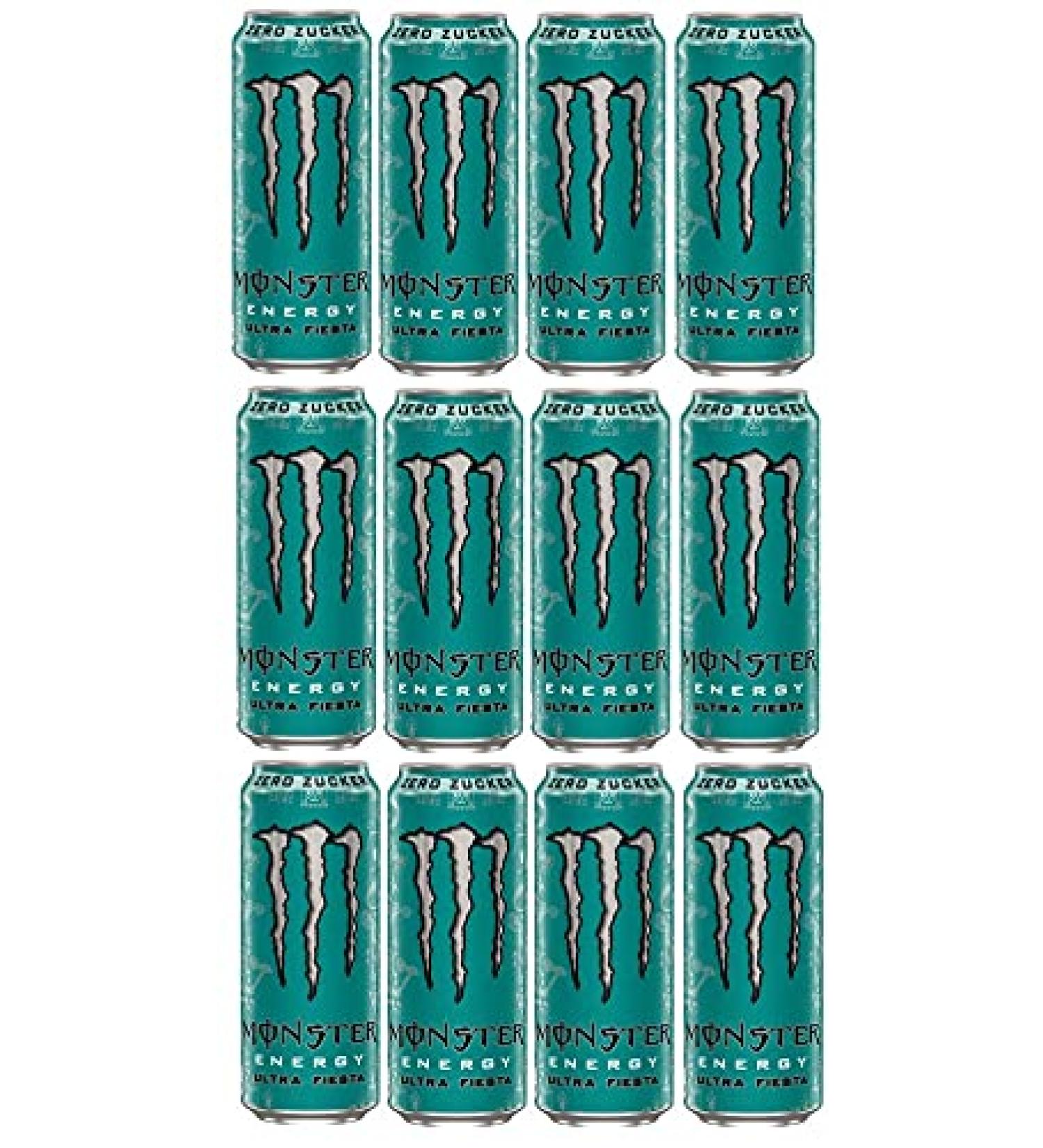 Monster Monster Energy Drink Ultra Fiesta Zero Sugar 12 x 0.5l