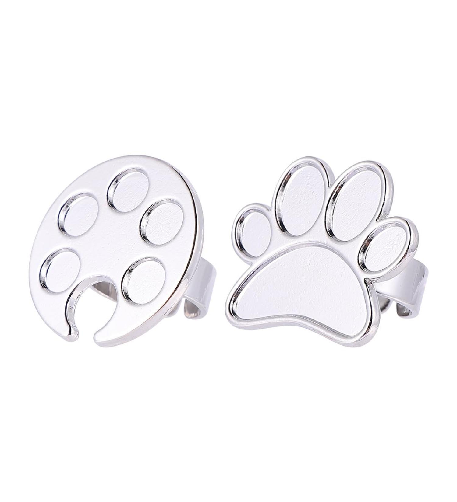 Healeved Lot de 2 Palettes Argent es pour Nail Art Planches de D coration pour Ongles 1 Petit Motif Pied et 1 Plateau Rond Multifonction Palette de M lange de Couleurs pour Manucure - Buy Online on GoSupps.com