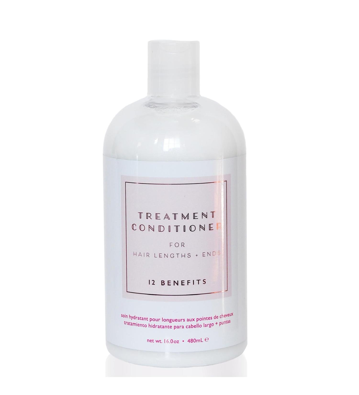 12 Benefits Sulfate-Free Hydrating Hair Treatment Conditioner - Softens & Deeply Hydrates Dry Hair With Argan- Avocado- Marula- and Grapeseed Oil + Noni Berry Extract 16.9 Fl Oz (480 ML) 16.9 Fl Oz (Pack of 1) - Buy Online on GoSupps.com