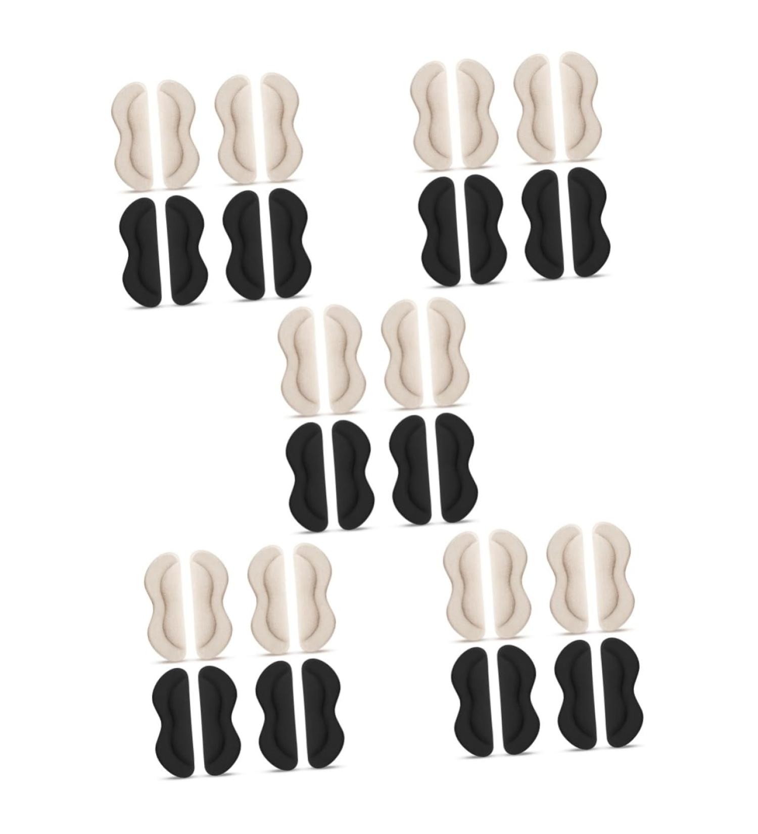 20 Pairs High Heels Heel Stickers & Inserts - Durable Cushion Grip for Women - BEBEMOKO Wear-Resistant Sponge Heel Liners - Buy Online on GoSupps.com