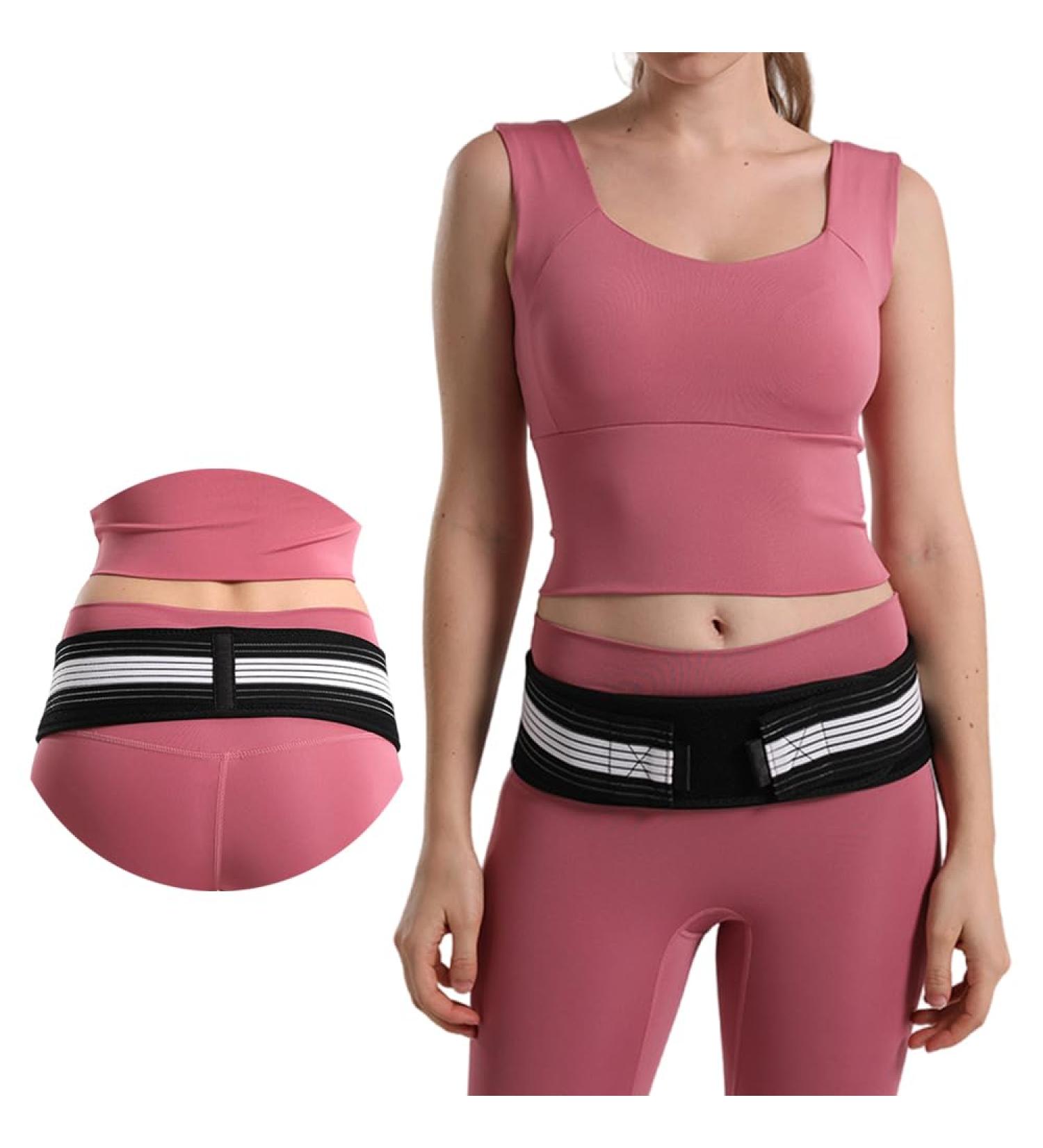 Buy Sacroiliac Joint Support Belt for Lower Back Pain Relief | Sciatica Brace for Men & Women | S/M (Hip Size 32-47 inch - Buy Online on GoSupps.com