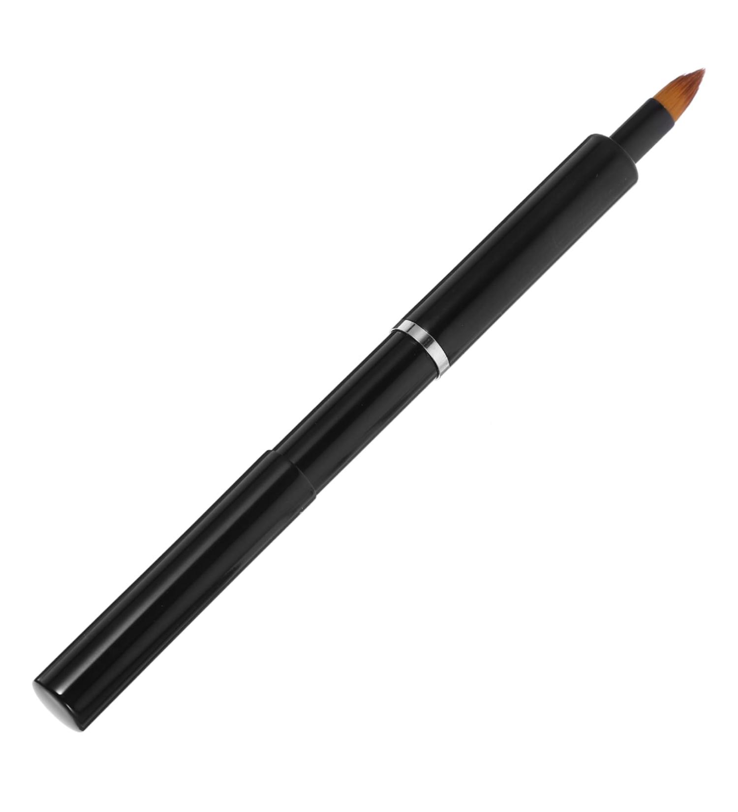 POPETPOP Lips Makeup Lip Gloss & Balm - Telescopic Lip Brush for Women | Tricolor Makeup Tools | High-Quality Artificial Fiber | 13.40x0.90x0.90CM | International Shipping - Buy Online on GoSupps.com
