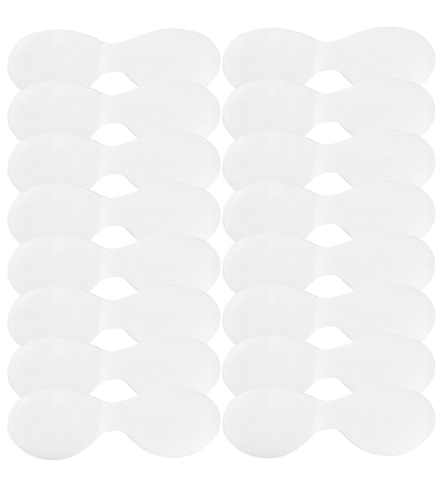 BETOOKY 100 Feuilles de Papier Yeux en Coton Non Tiss Masque Oculaire Jetable DIY Patchs Absorbants pour Soins des Yeux Lot de 100 Adapt aux Soins Peau - Buy Online on GoSupps.com