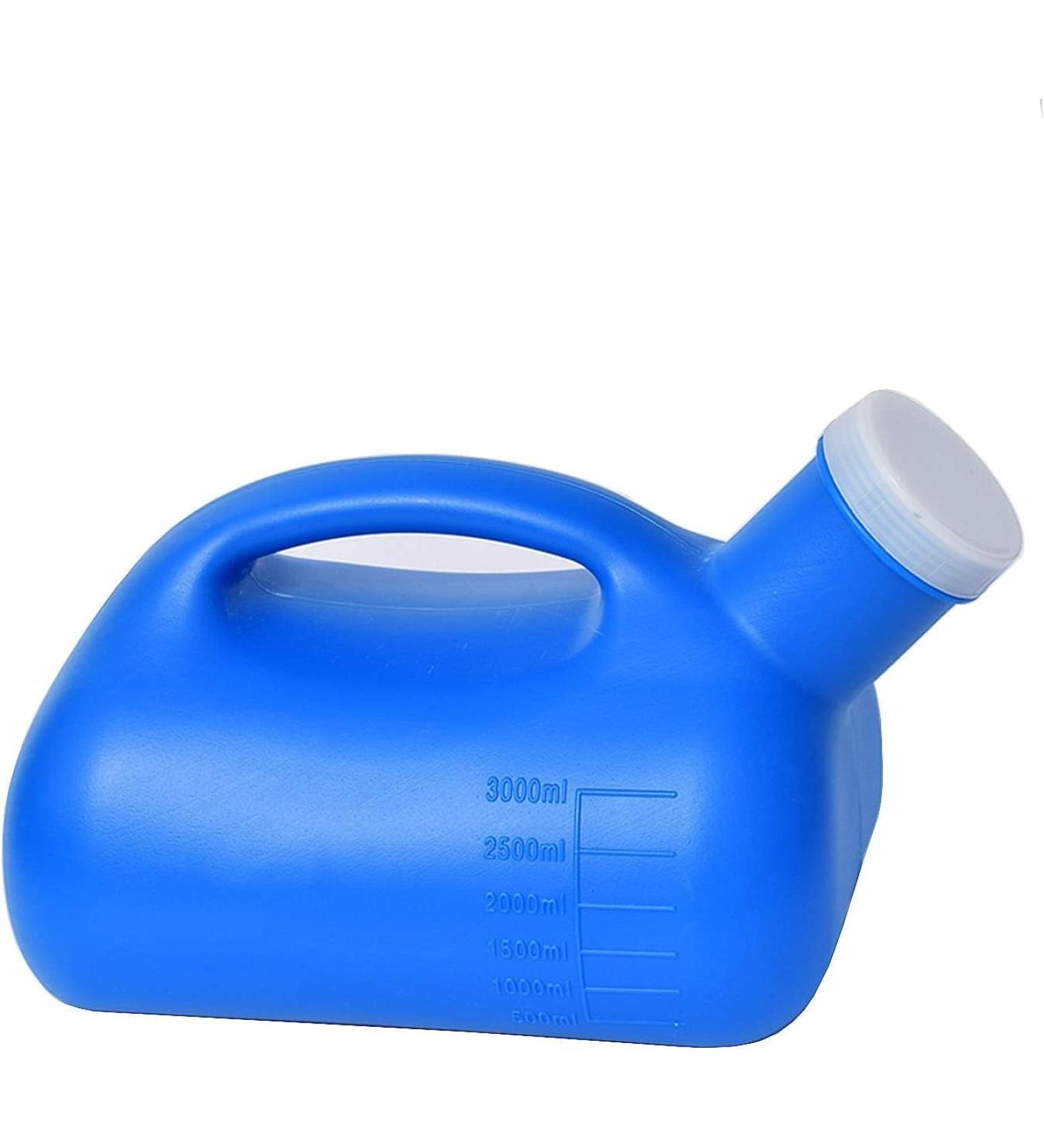 Pee Bottle Collector Male Urinal Portable 3000ML Large Male Urinal Portable Mens Potty Pee Bottle Collector Travel Toilet - Buy Online on GoSupps.com