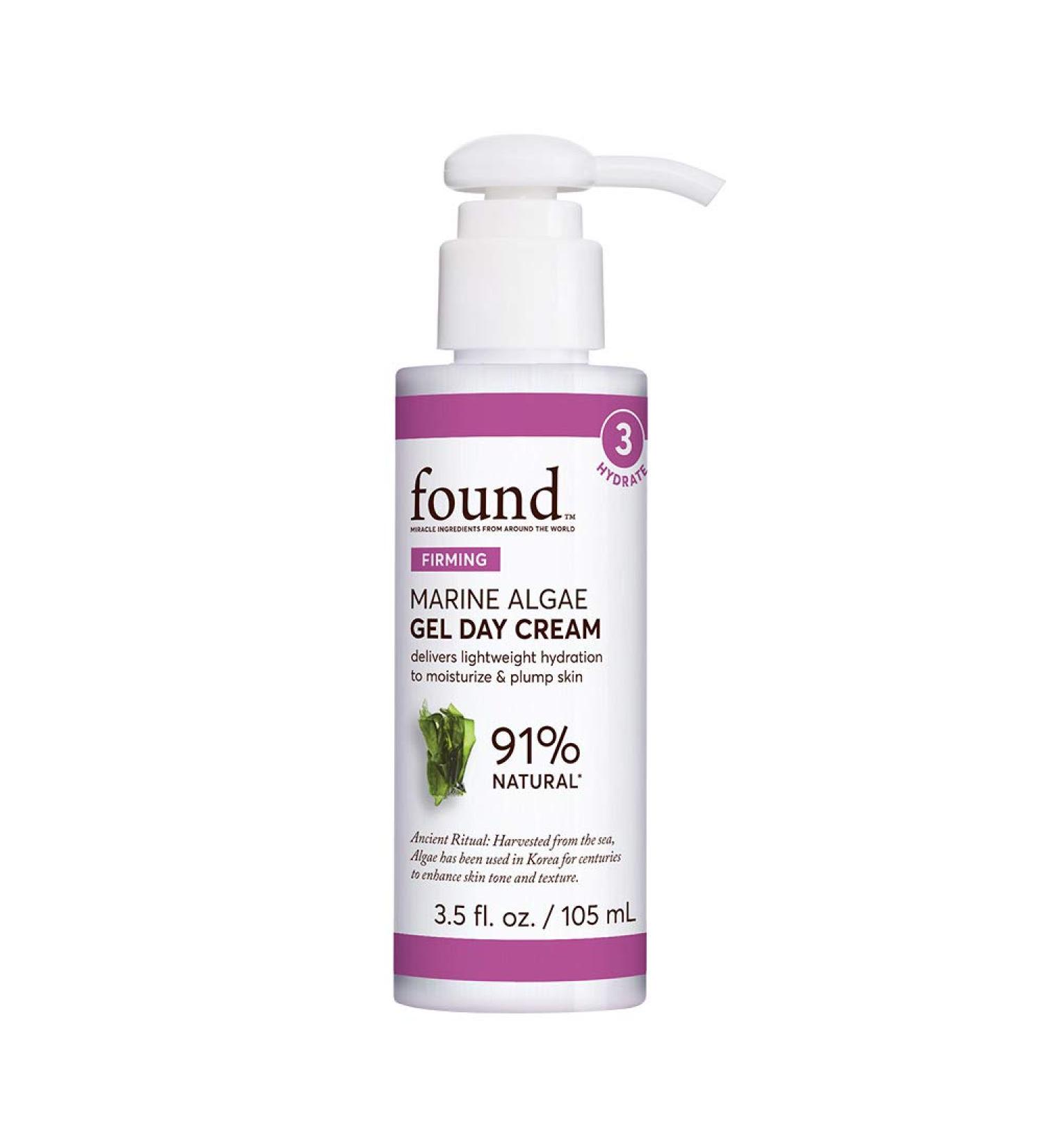 FOUND Skincare Marine Algae Gel Face Cream 3.5 oz | Firming & Moisturizing | Improves Skin Tone & Texture | 91% Natural | International Shipping Available - Buy Online on GoSupps.com