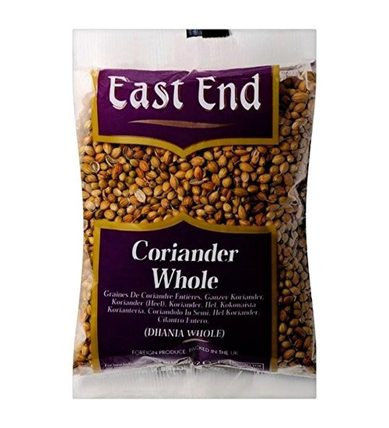East End 100g Whole Coriander (Pack of 6)