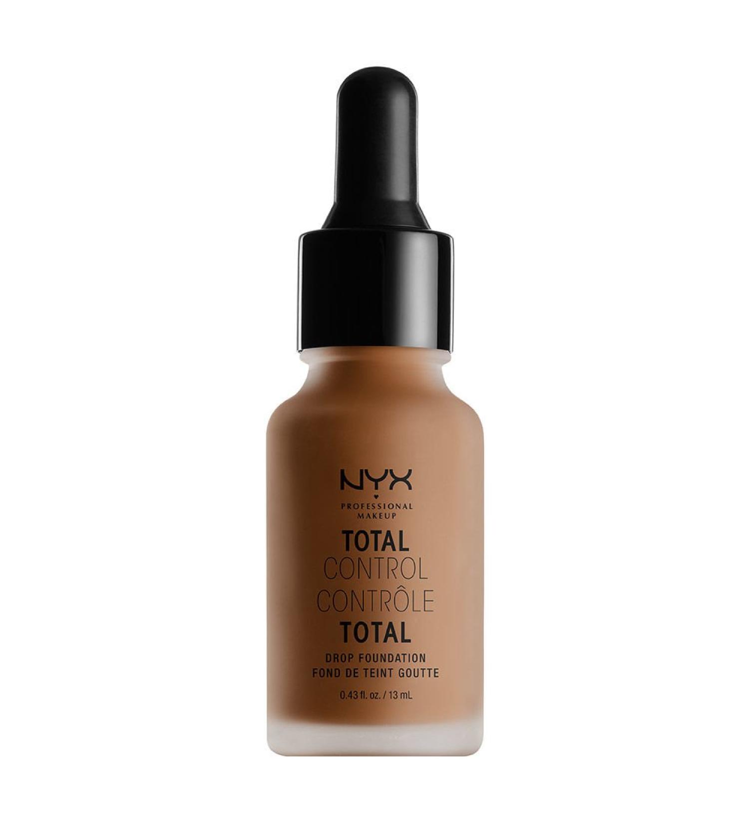 NYX Total Control Drop Foundation in Mocha Light Brown - Professional Makeup - Buy Online on GoSupps.com