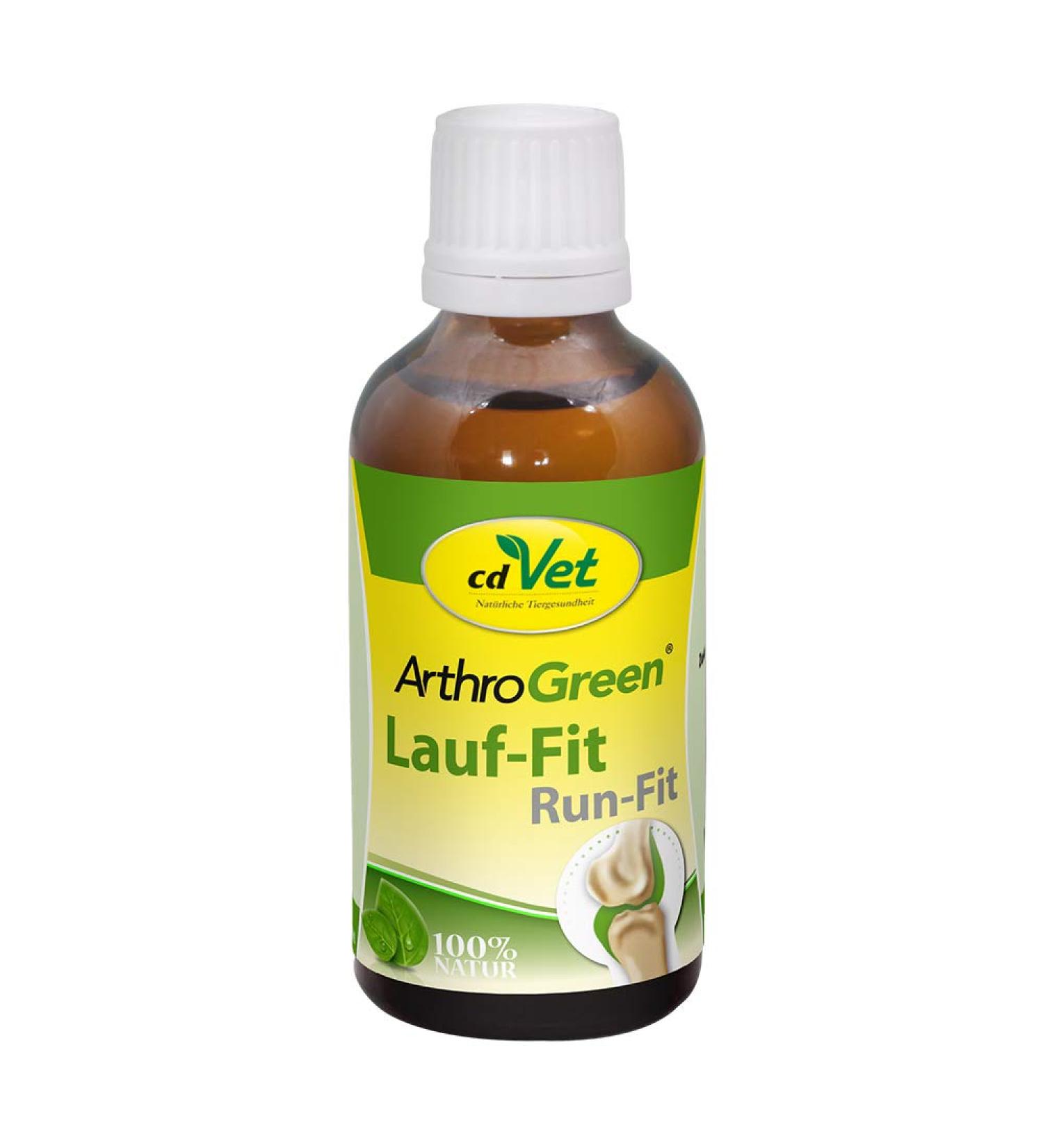 CDVet Natural ArthroGreen - Nutritional Joint Support for Horses Dogs & Cats - 50ml Herbal Supplement - Buy Online on GoSupps.com