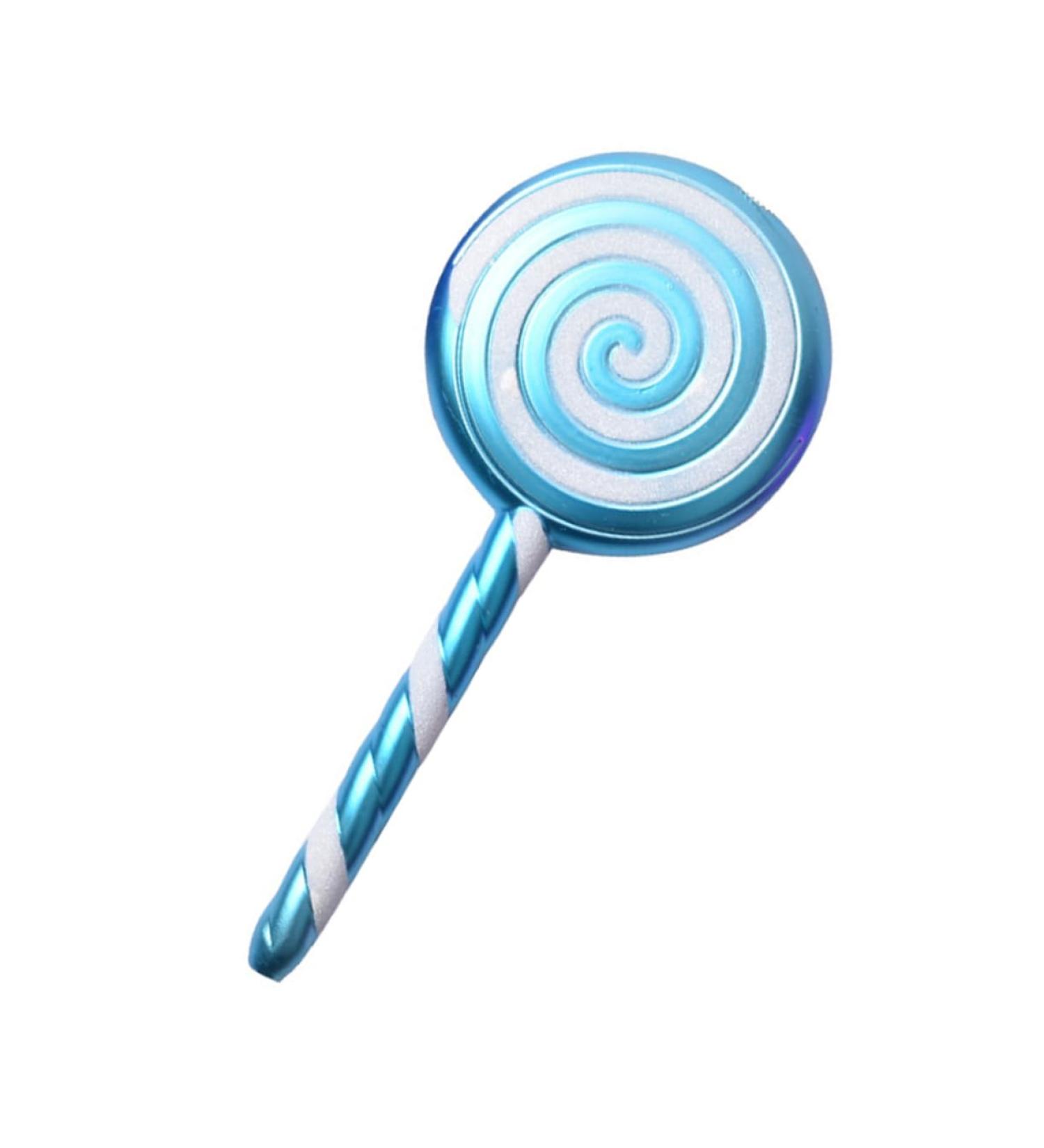 Ciieeo 1pc Lollipop Pendant Wedding Decorations Christmas Lollipop Decorations Ornaments Xmas Candy Pendant Blue 20X9.5X2cm - Buy Online on GoSupps.com
