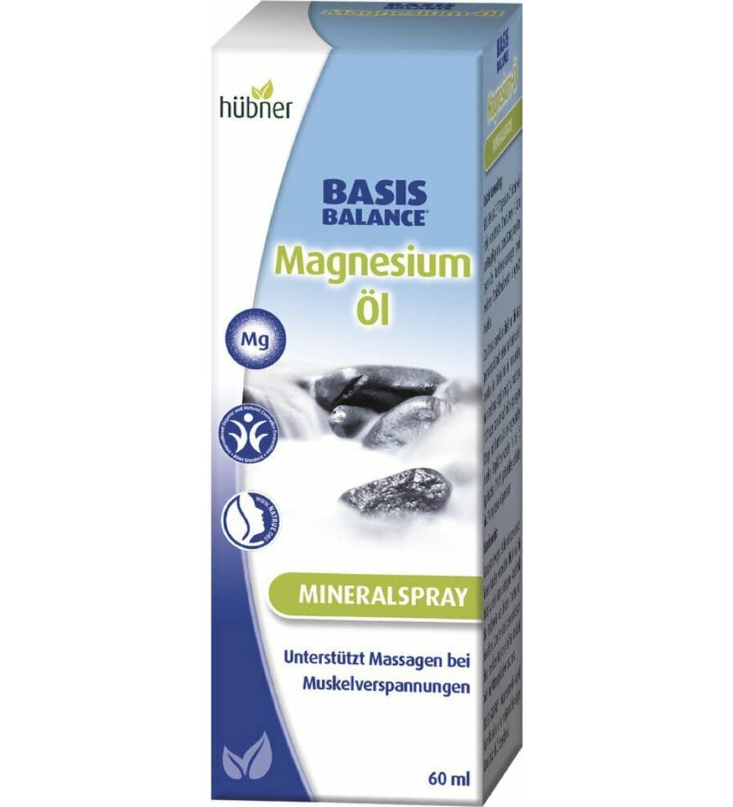 h bner H bner Bio Basic Balance Magnesium Oil (6 x 60 ml)