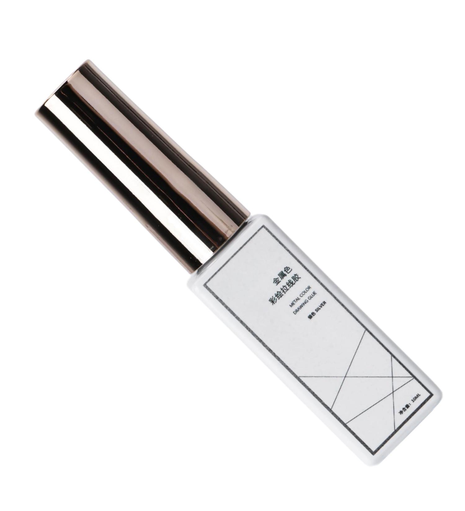 Metallic Painting Polish Bright Liner Metal Painted Drawing Liner Gel Manicures For Women Liner Bottle metallic silver - Buy Online on GoSupps.com