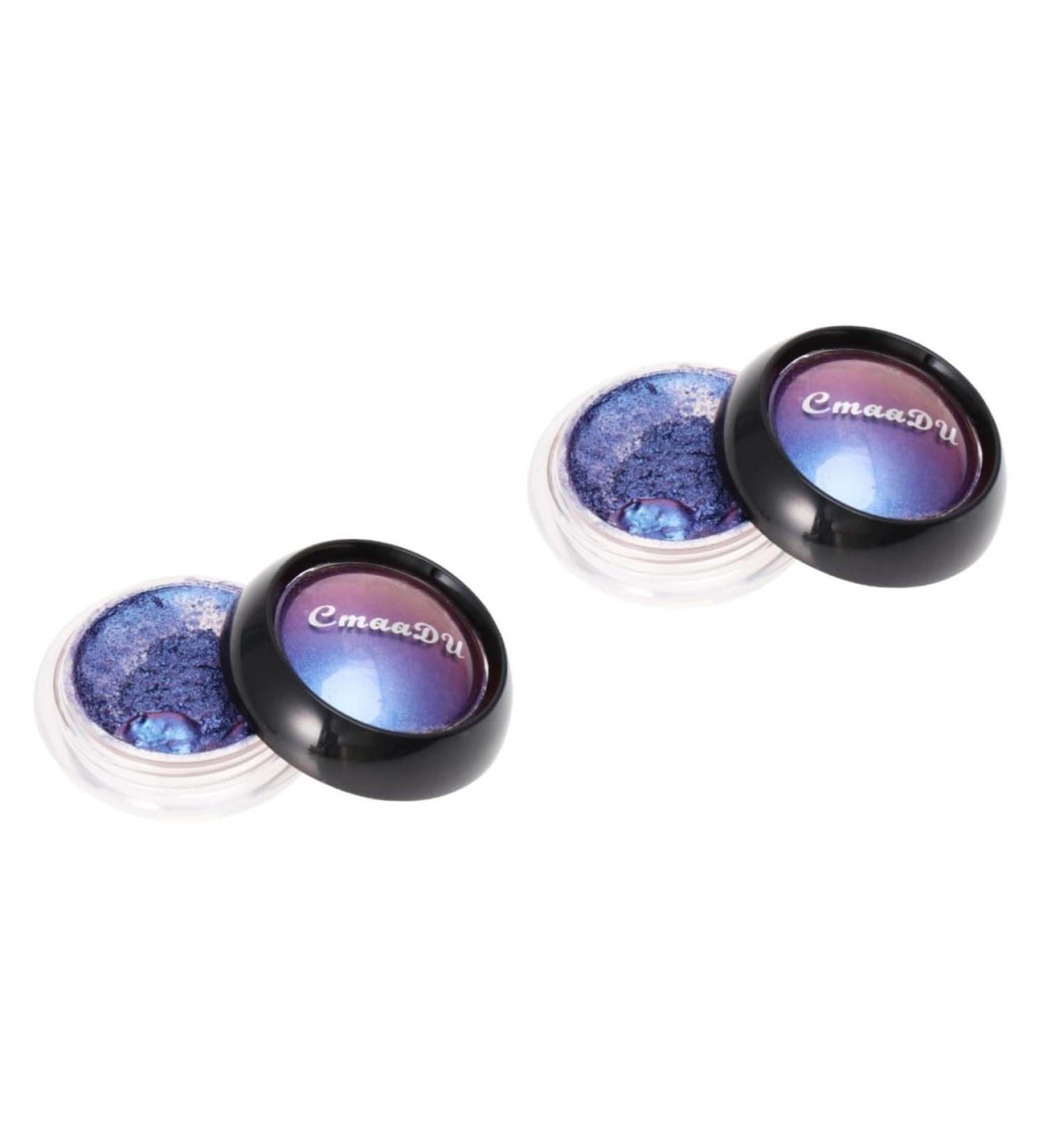 FOMIYES 2pcs Makeup Eyeshadow Eye Shadow Cosmetic Highlight 1 count (Pack of 1) Bluex2pcs - Buy Online on GoSupps.com