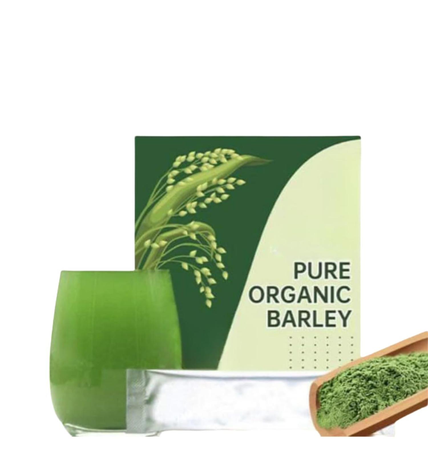 Natural Green Barley Flour 100% Pure Organic Barley Organic Barley Grass Juice Powder Good for People with Bad Living Habits Good for Health and Body Shape - Buy Online on GoSupps.com
