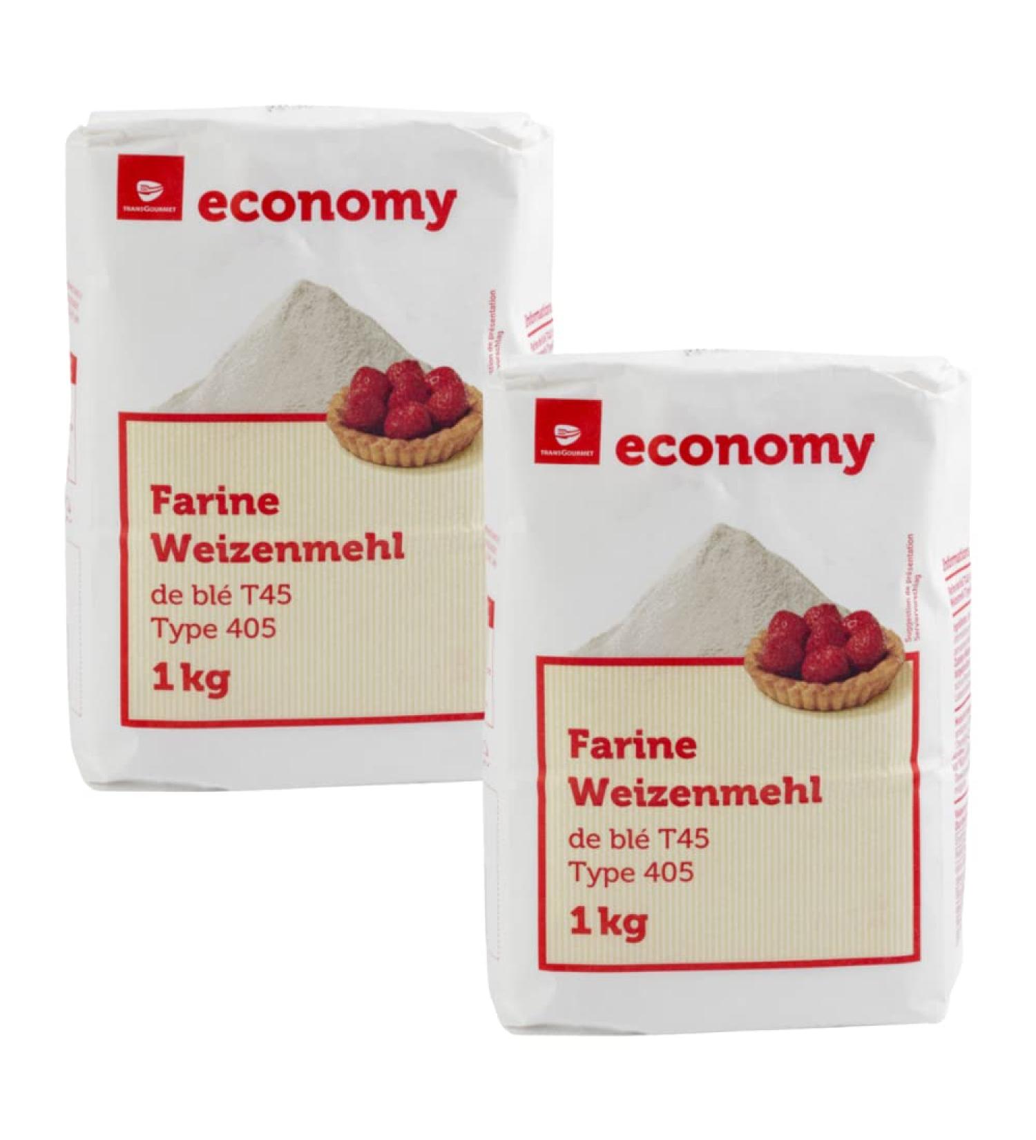 T45 Pastry Flour 1kg x 2 - Buy Online on GoSupps.com