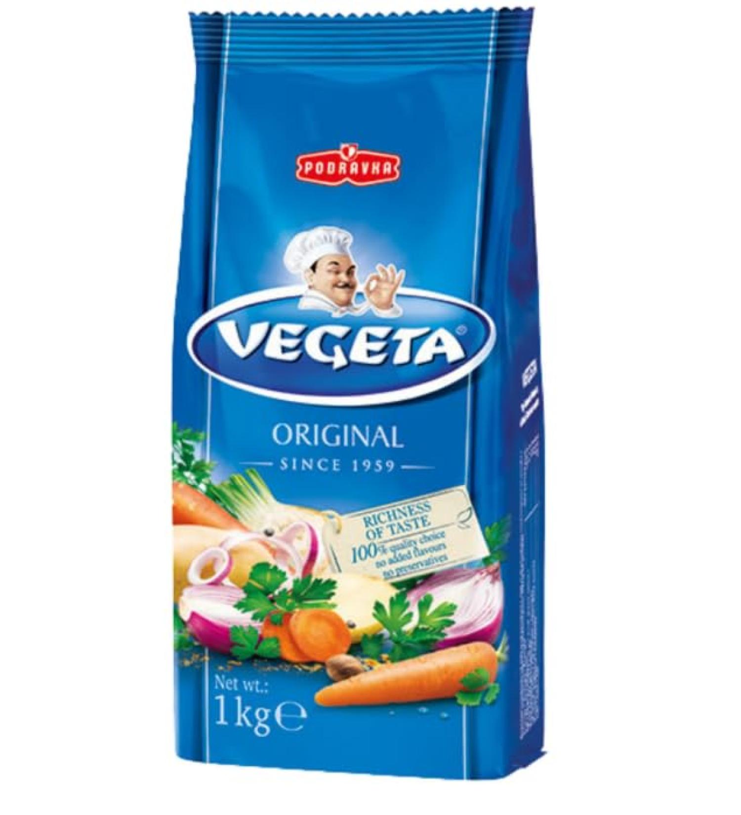 Podravka Vegeta Food Seasoning 1kg - Original Croatian All Purpose Food Seasoning - 1kg pack - By BEXICO - Buy Online on GoSupps.com