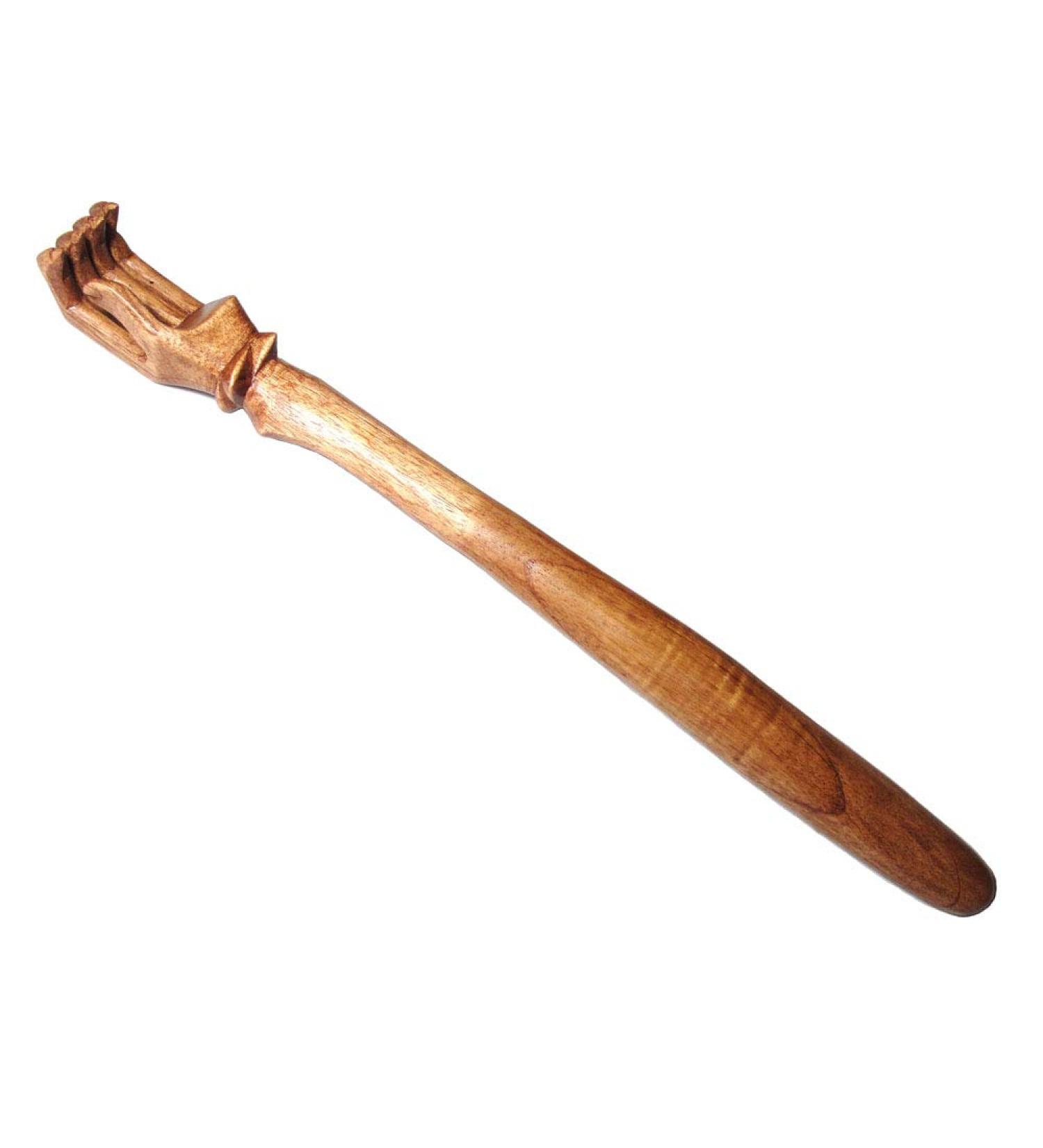 Back scratcher wooden scratching hand 50cm gift idea L 50 cm H 5 cm W 2-6 cm