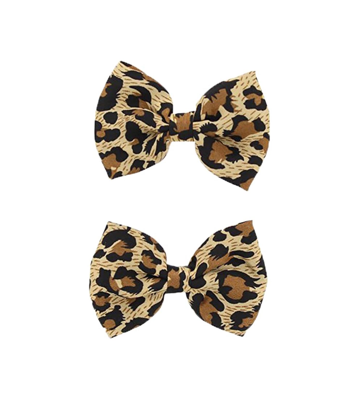 Zac's Alter Ego Satin Leopard Print Bows - Buy Online on GoSupps.com
