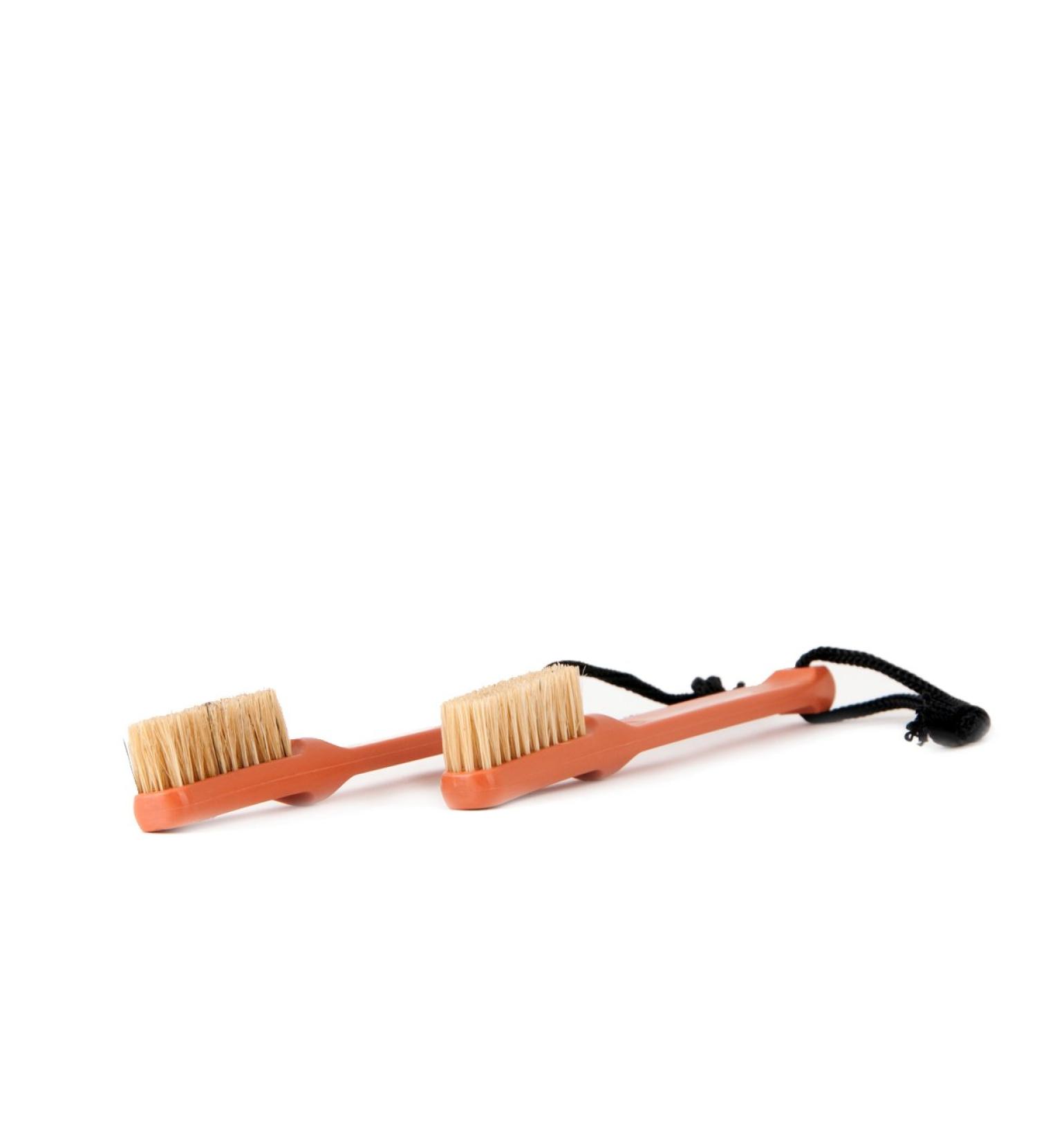 Mantle Brush Boulderbrush Natural 2 pieces brown for climbing bouldering
