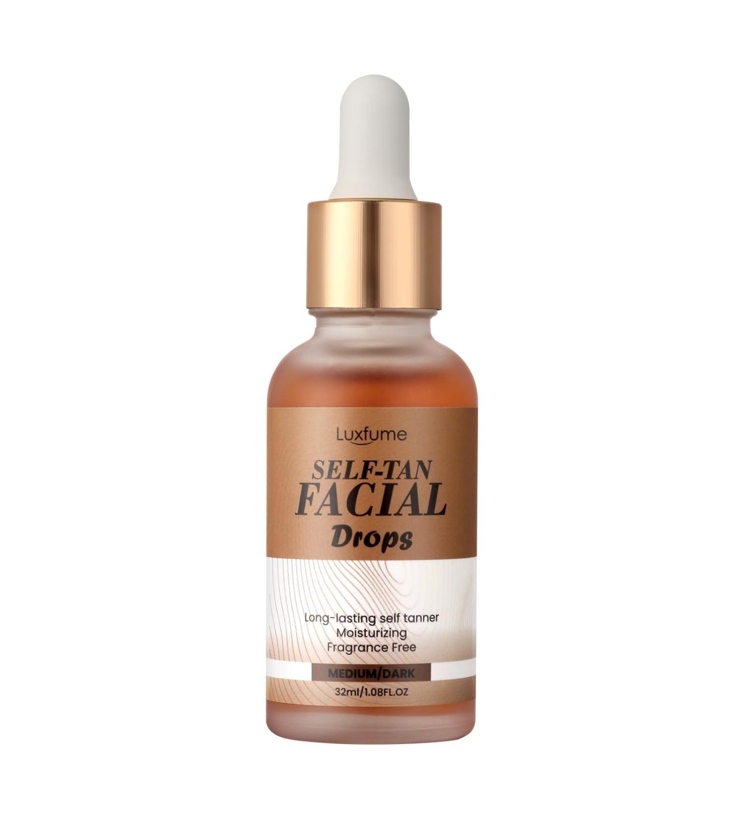 Face Tanning Drops - Gradual Tan Anti-Aging Glow for Customizable Radiance 1.08 Fl Oz Unscented - Shop Internationally - Buy Online on GoSupps.com