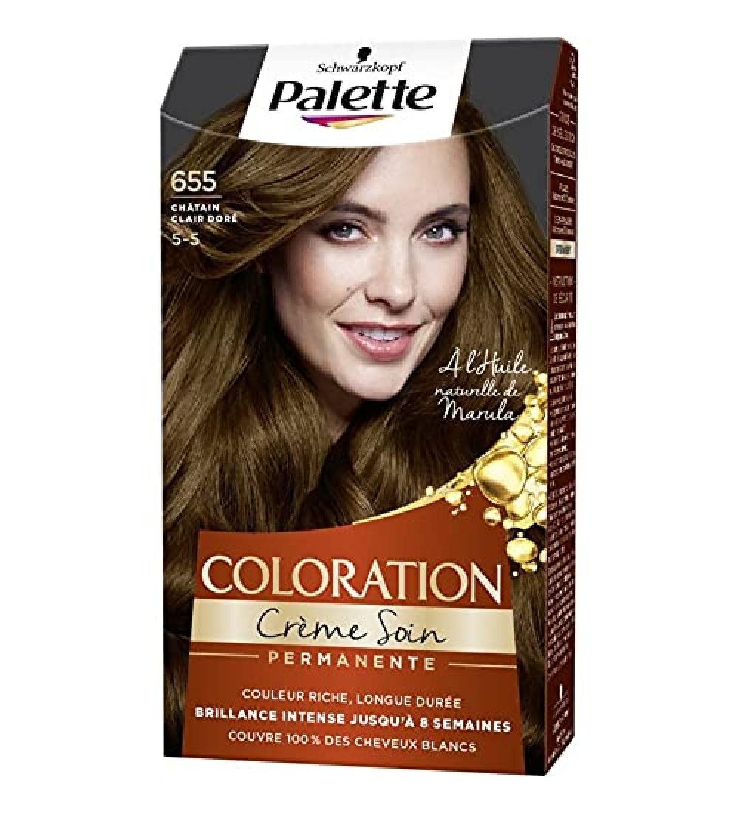 SCHWARZKOPF Coloration Permantente Palette - Ch tain Dor 655 - 50 ml