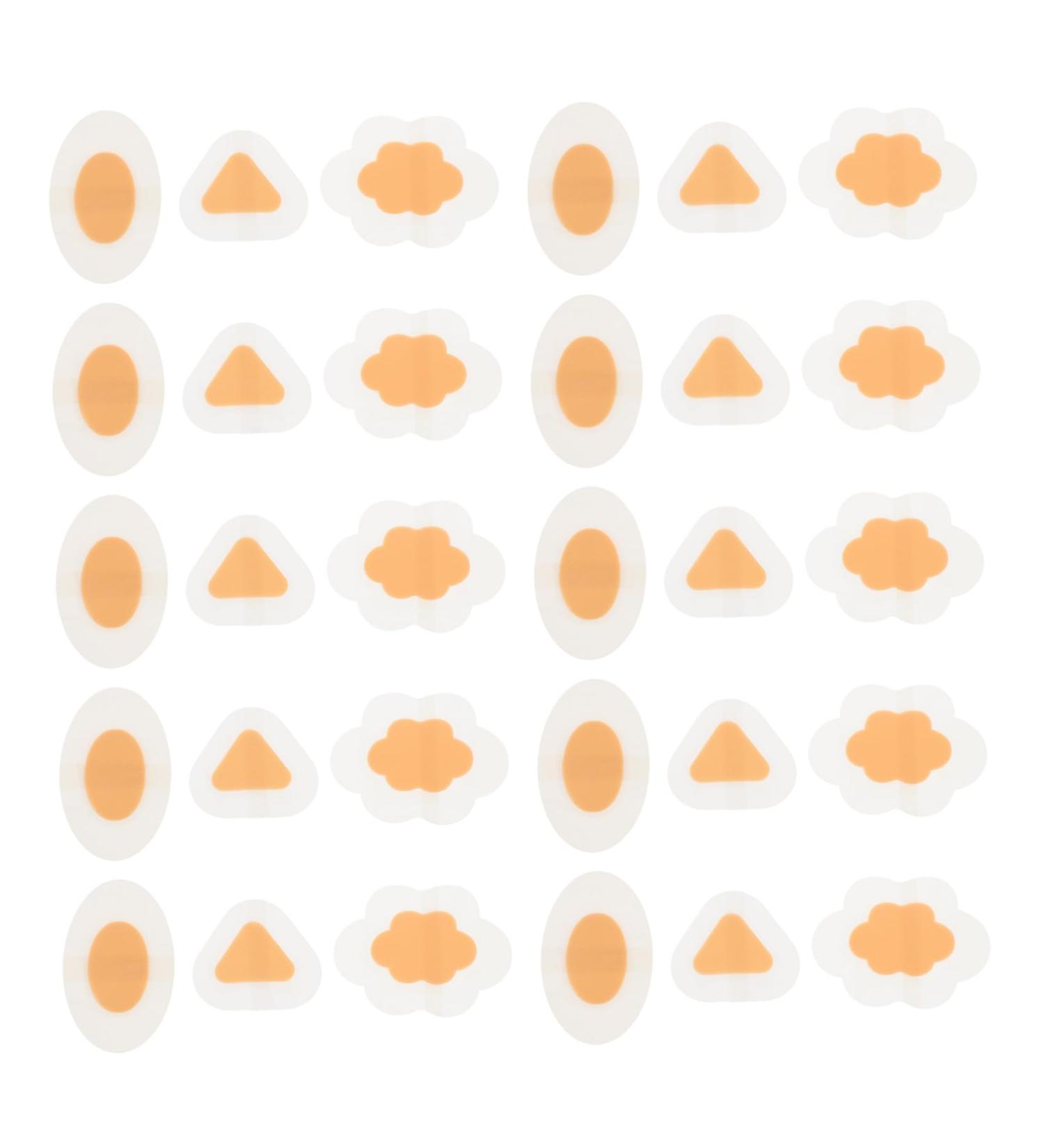 FRCOLOR 60pcs Anti-Wear Stickers - Non-Slip Shoe Inserts & Foot Protectors for Ultimate Foot Care | Moleskin Pads & Invisible Heel Insoles - Buy Online on GoSupps.com