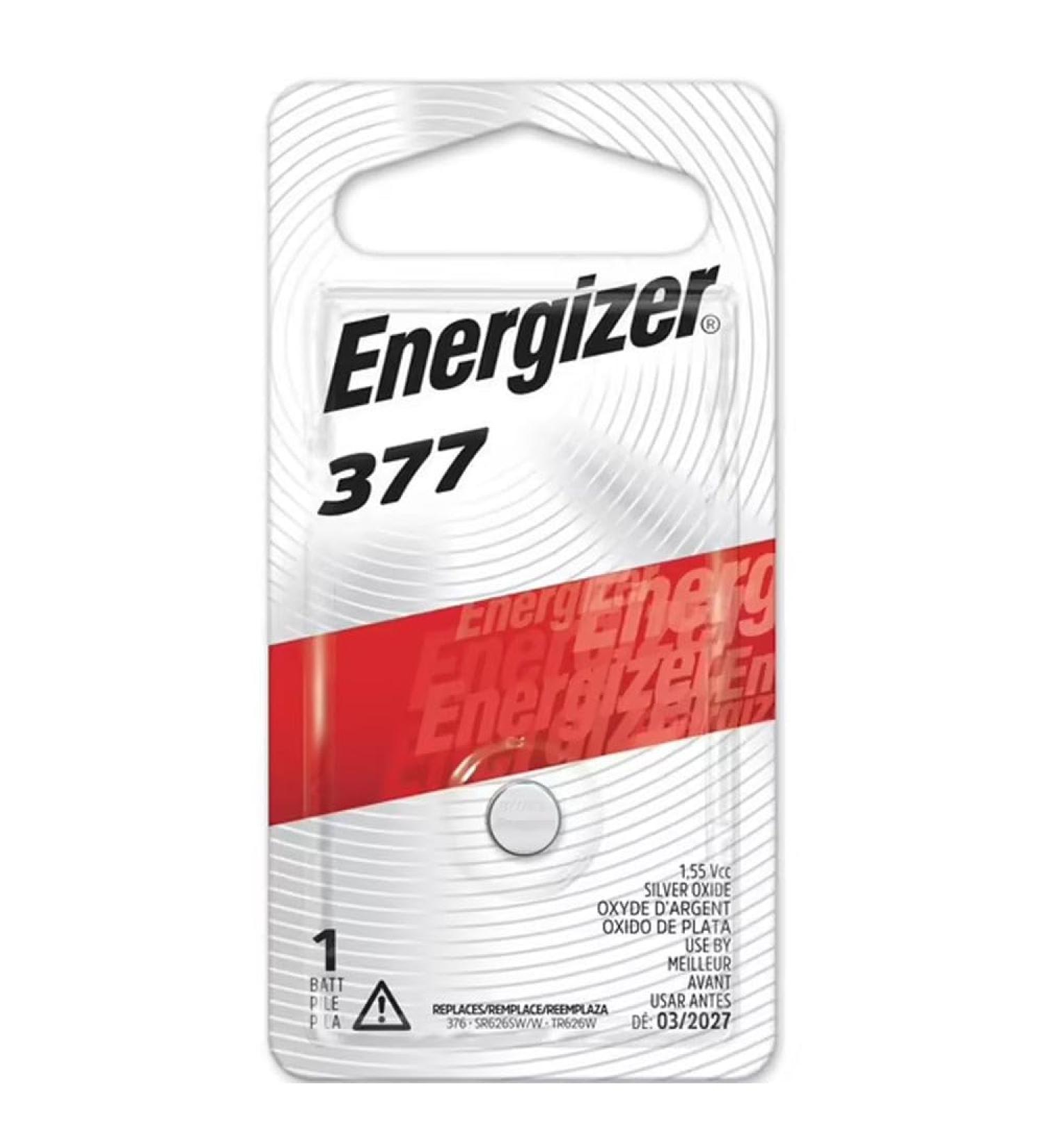 Energizer 377BPZ Zero Mercury Battery - Long-Lasting Power Eco-Friendly Design 1 Pack - Buy Online on GoSupps.com