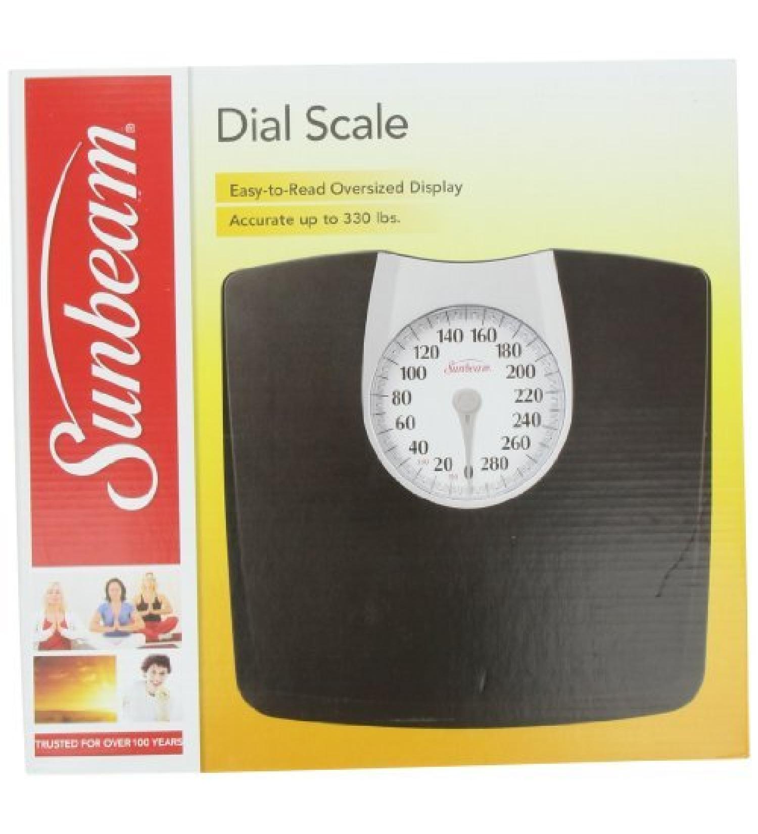 Sunbeam SAB602-05 Full View Dial Scale - Accurate Weight Measurement - Buy Online on GoSupps.com