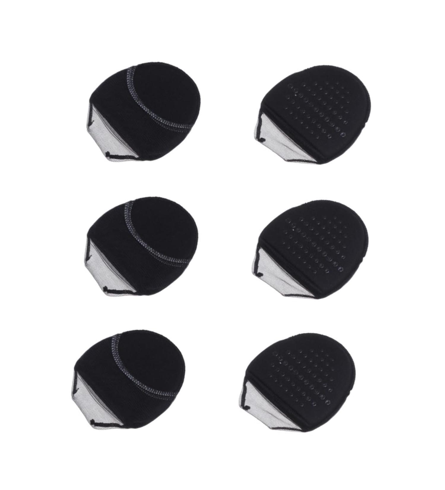 FRCOLOR High Heel Pads - 3 Pairs Silicone Foot Cushions for Women | Non-Toe Socks & Insoles for Maximum Comfort | Perfect High Heel Insert Solution - Buy Online on GoSupps.com