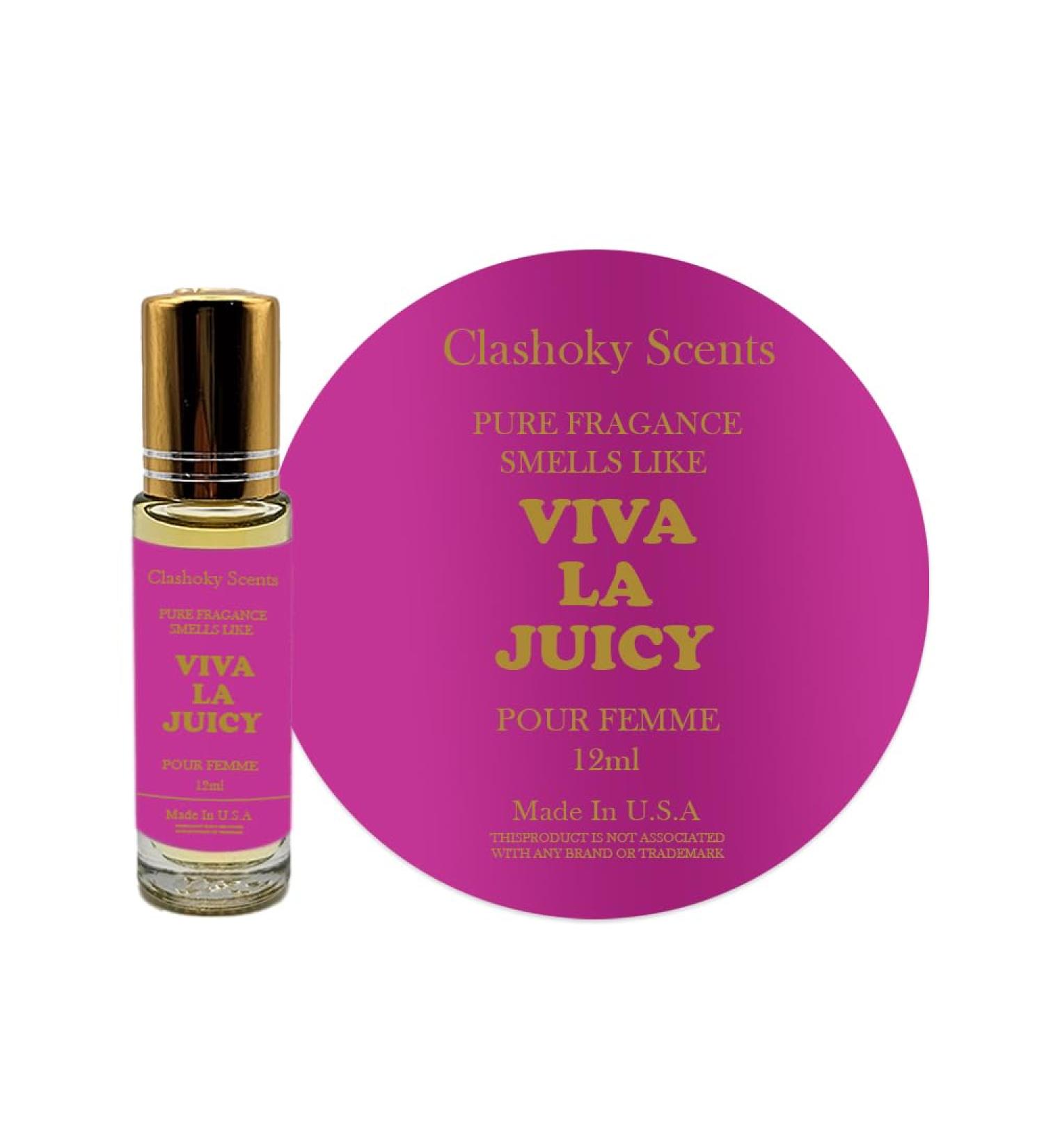 Fragrance Perfume Oils Vive la Juicy Perfume Roll On Body Oil for Women (12ml) (Pack of 1) VIVE LA JUICY 0.17 Fl Oz (Pack of 1) - Buy Online on GoSupps.com