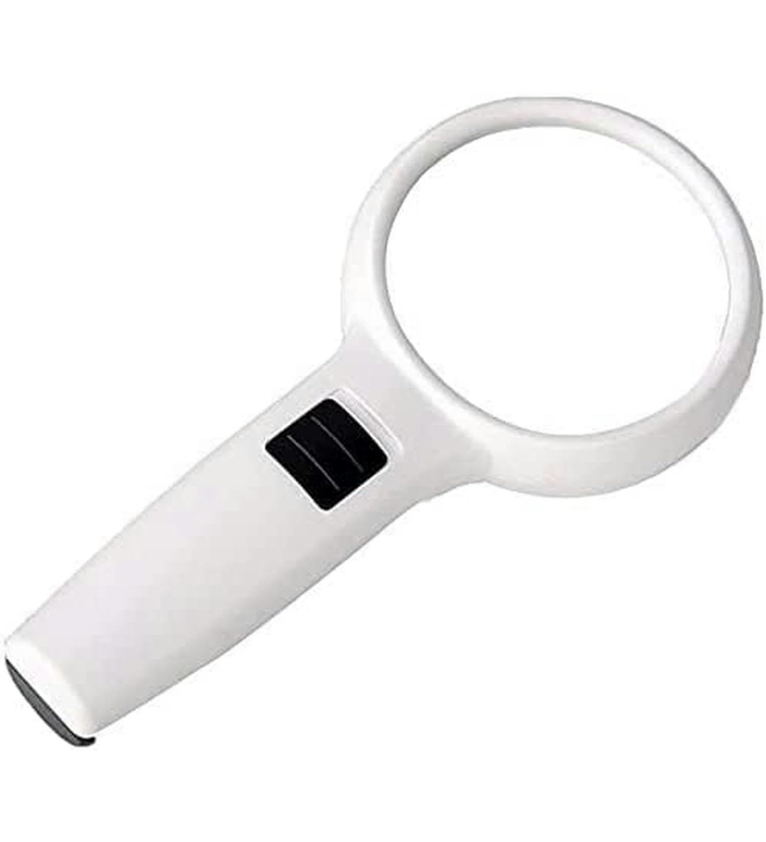 Portable Magnifier Ultra Clear Hand Held LED Lighting 30 Times Reading Optical ES for Reading Full of Stars - Buy Online on GoSupps.com