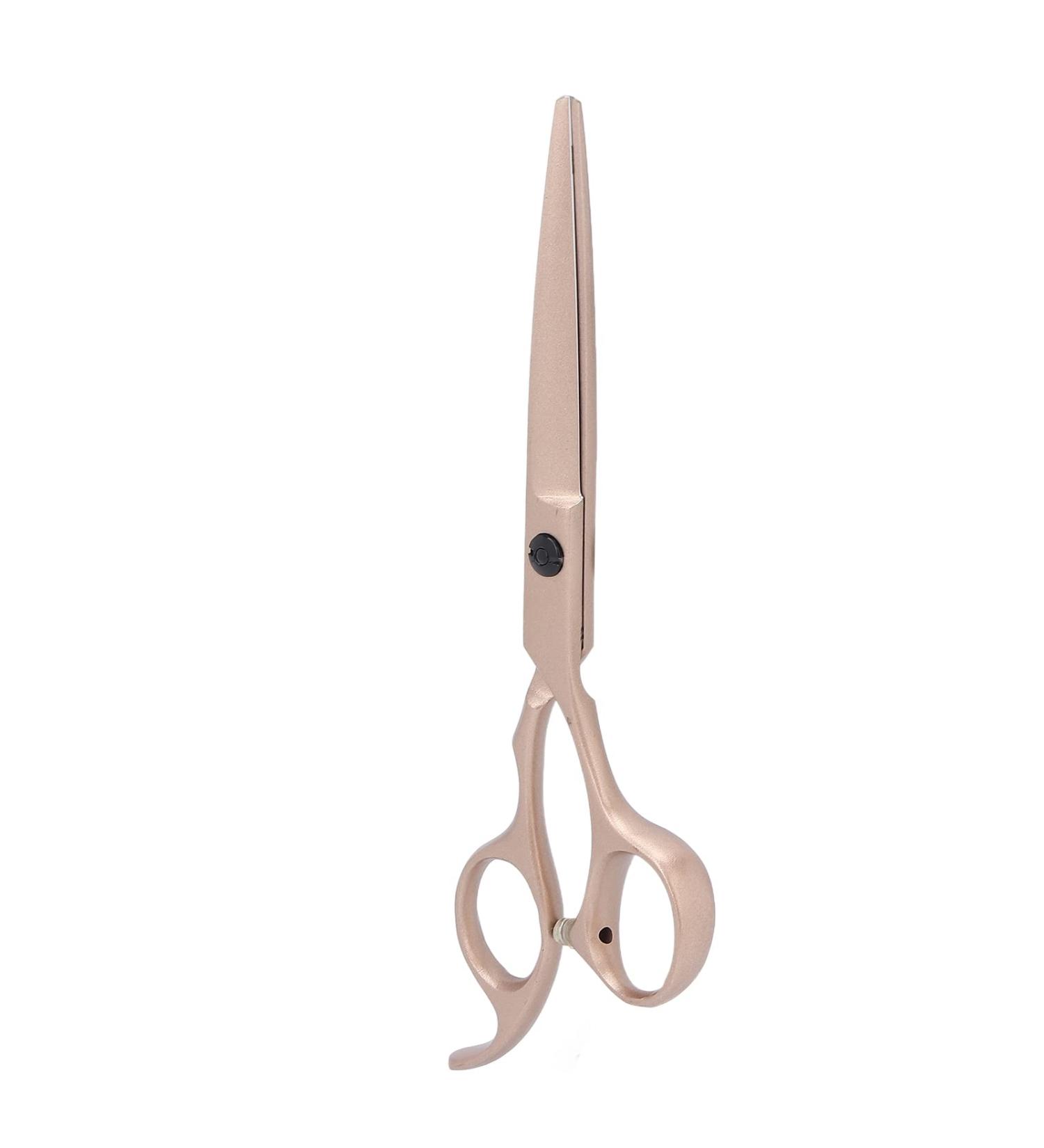 Qukaim Hairdressing Scissor Hair Cutting Scissors Stainless Steel Professional Hairdressing Shears for Barber Shop Comfortable Grip Rose Gold - Buy Online on GoSupps.com