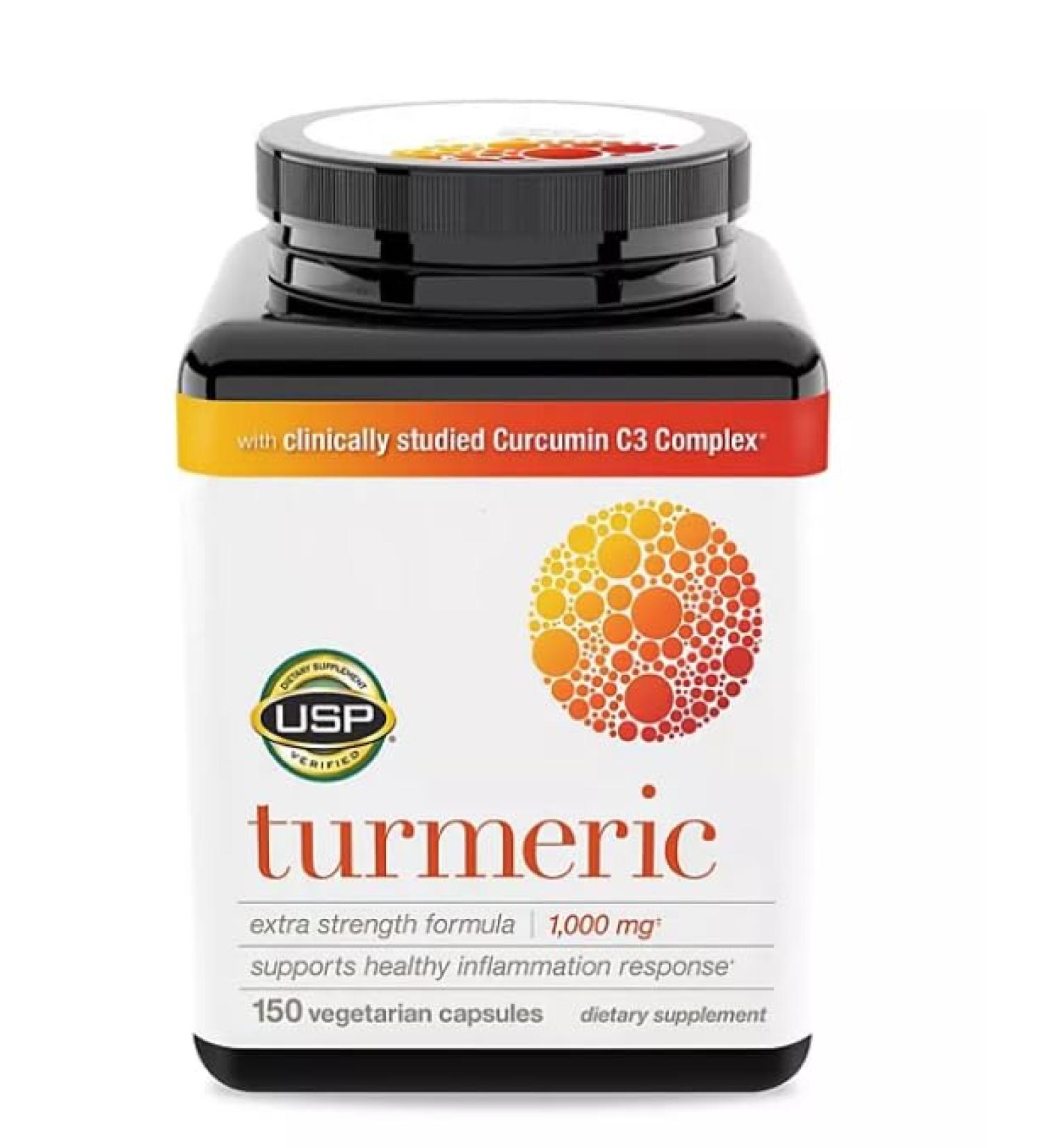 Turmeric Extra Strength Capsules | 1 000 mg Turmeric Supplement | 150 ct. - Buy Online on GoSupps.com