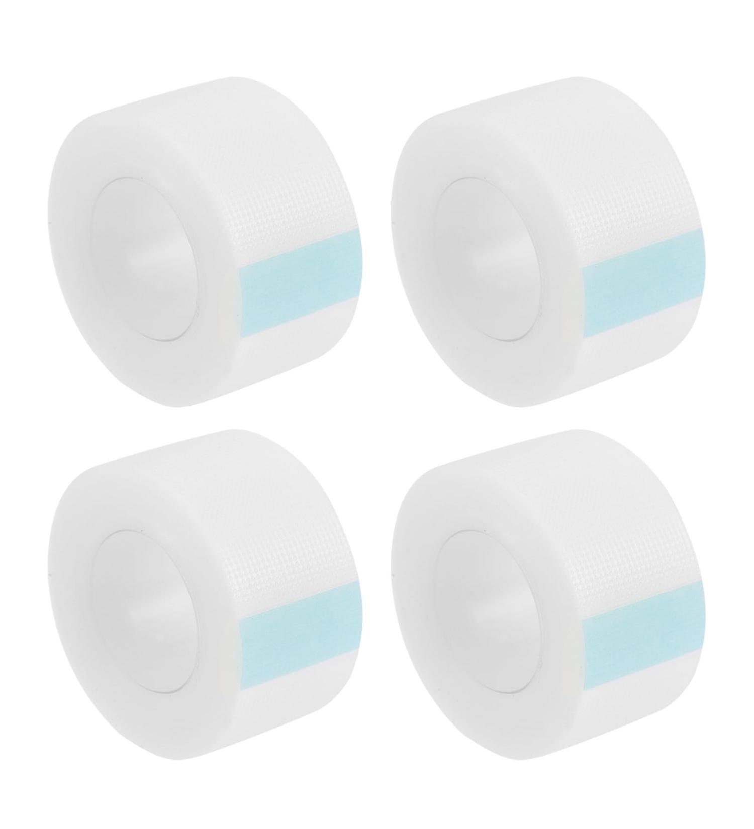 Housoutil White Tape 4 Rolls Medical Tape Duct Tape Clear White Eyelid Tape Adhesive Tape Beauty Stickers Double Eyelid - Buy Online on GoSupps.com