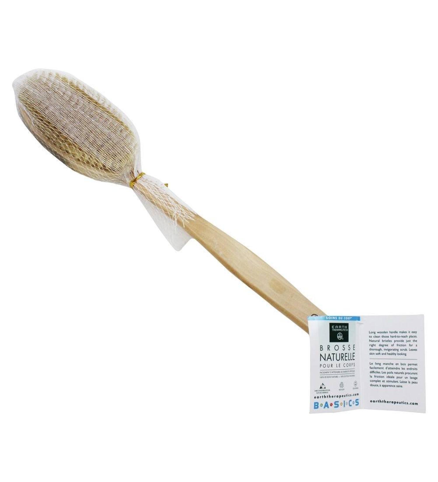 Earth Therapeutics Natural Body Brush - 1 Brush